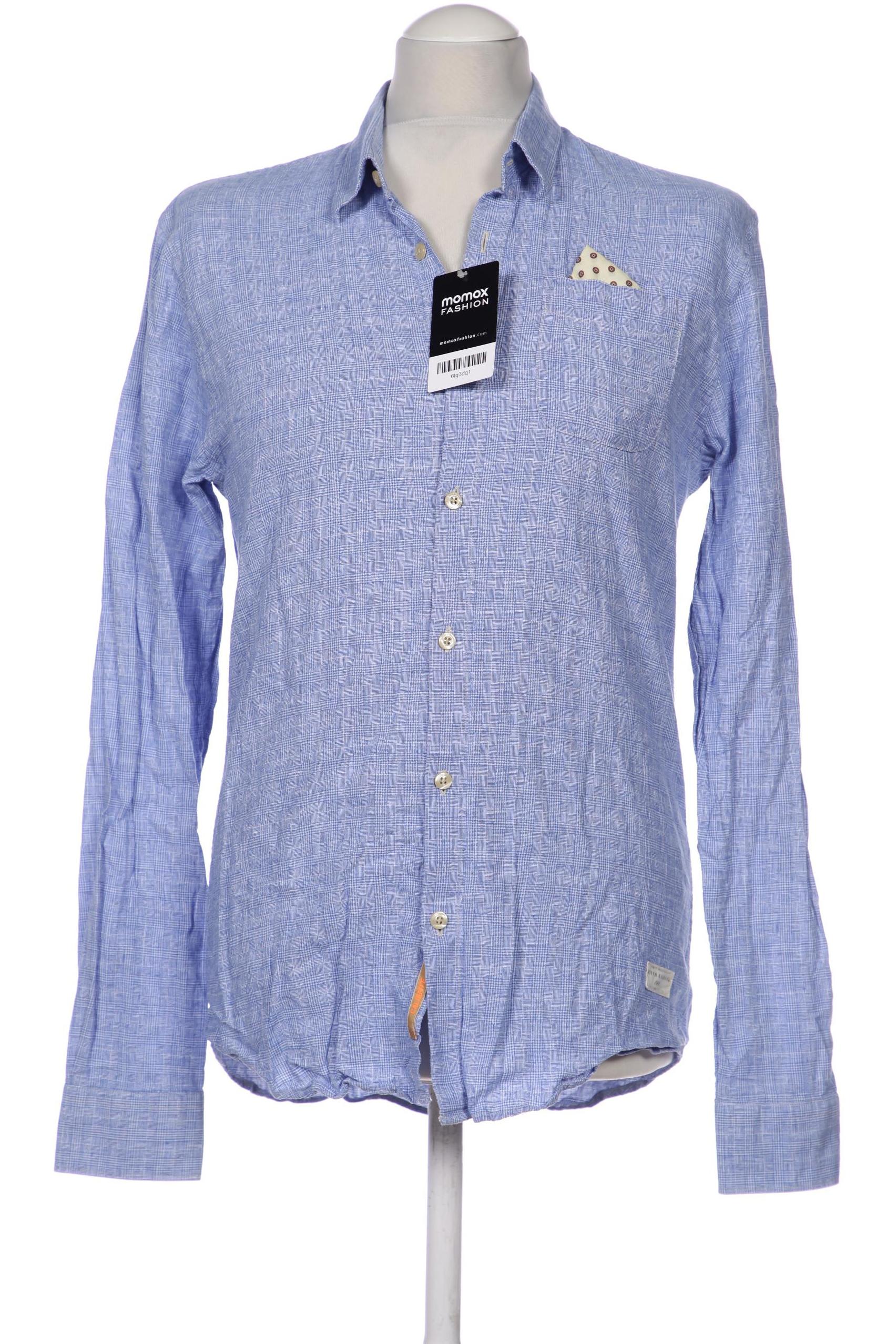 

Scotch & Soda Herren Hemd, blau