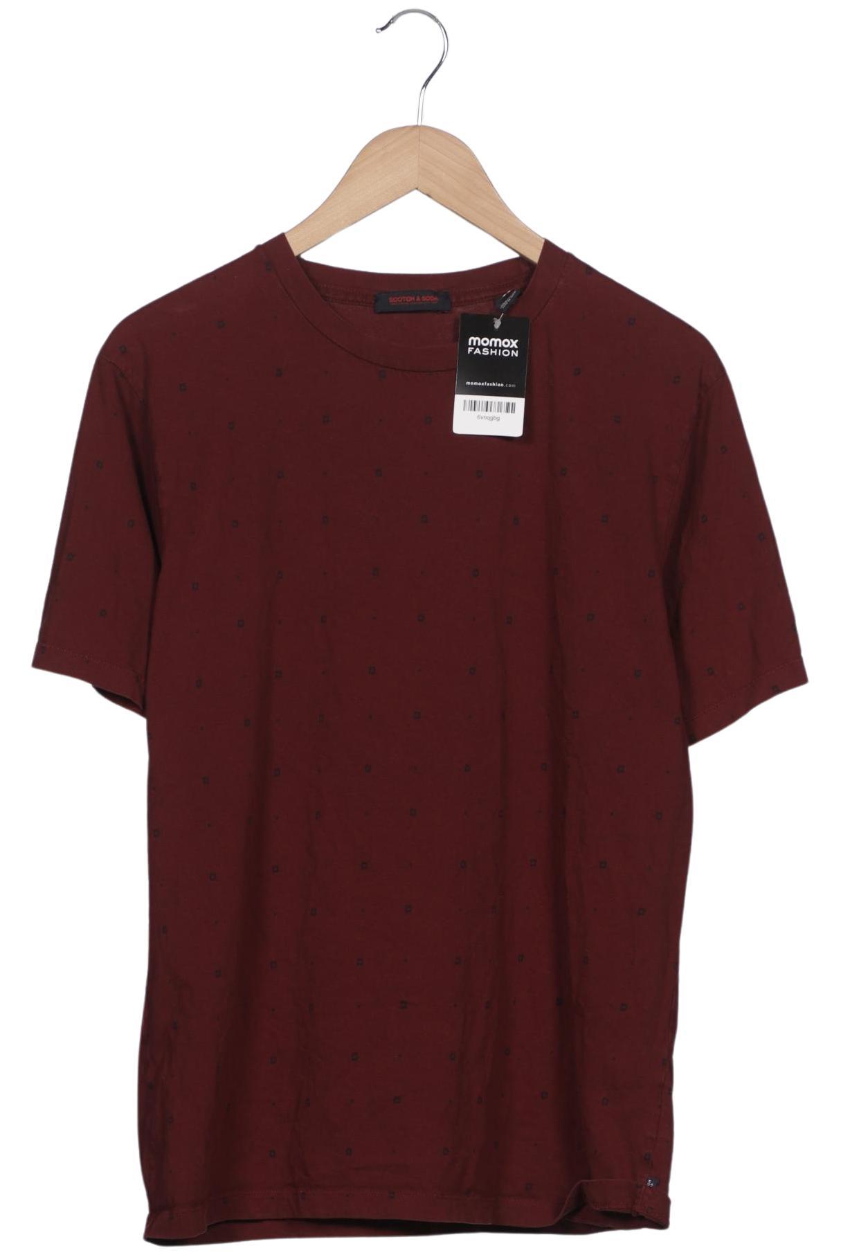 

Scotch & Soda Herren T-Shirt, bordeaux, Gr. 52