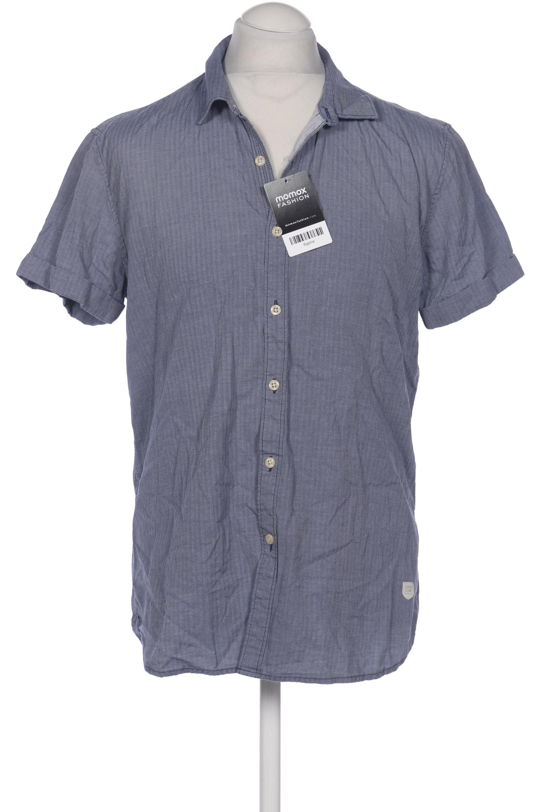 

Scotch & Soda Herren Hemd, blau, Gr. 52