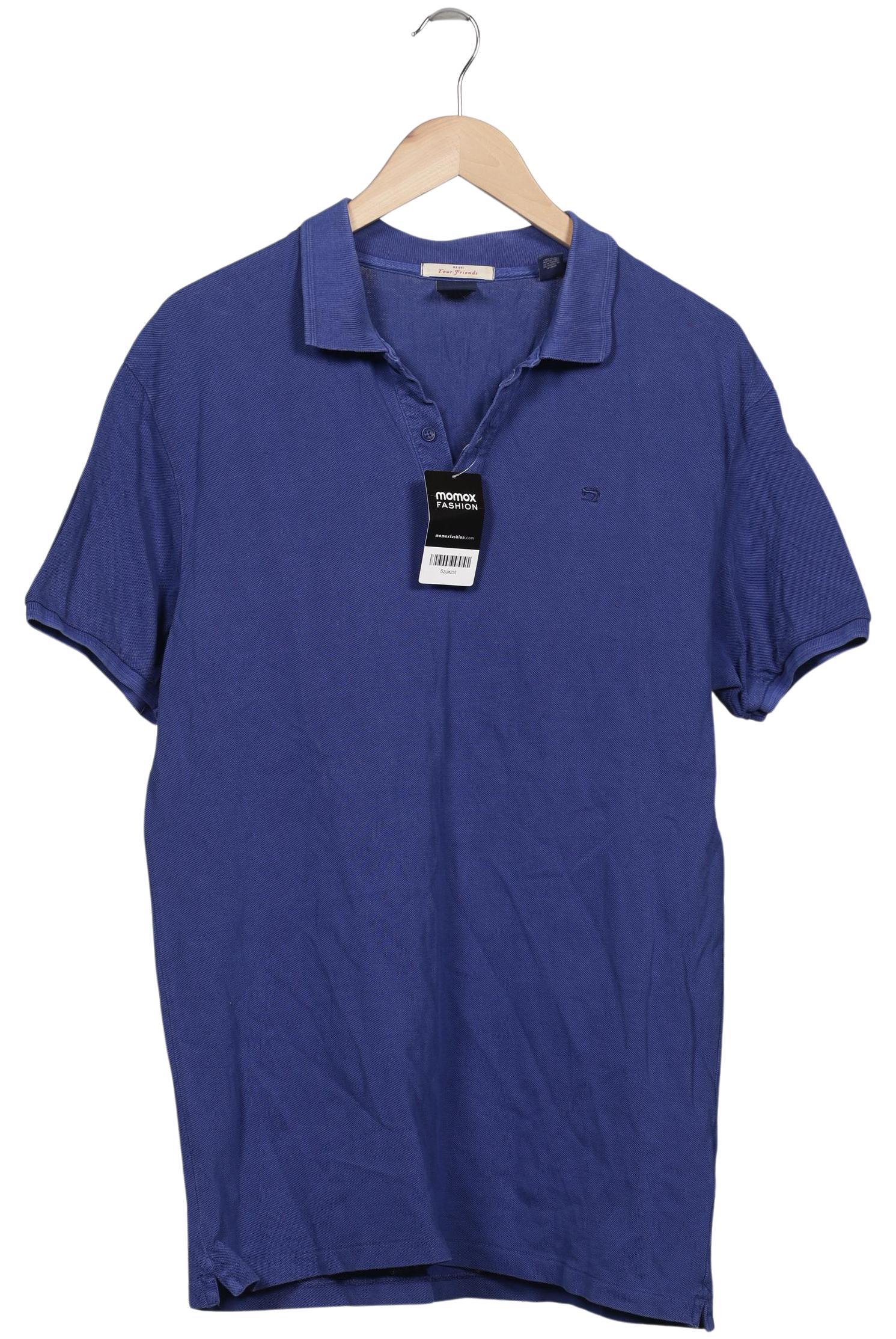 

Scotch & Soda Herren Poloshirt, blau, Gr. 54