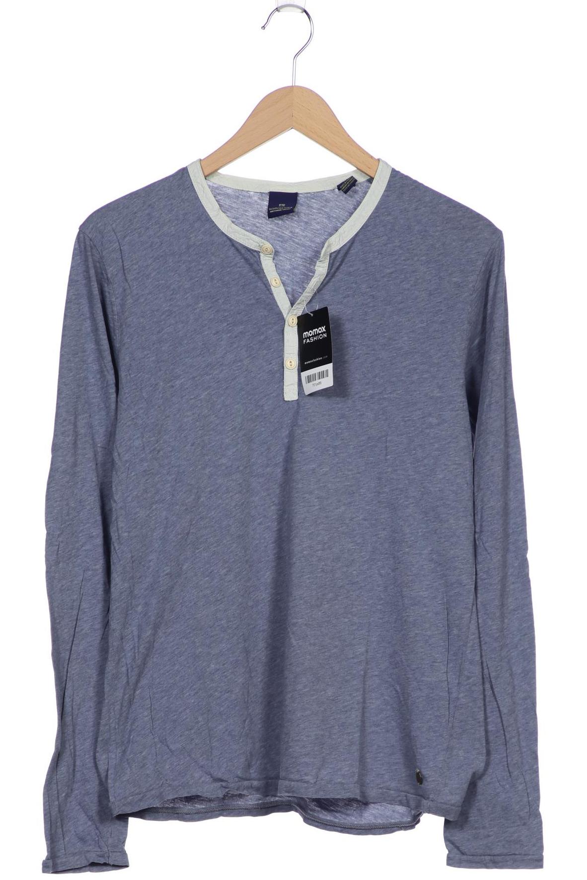 

Scotch & Soda Herren Langarmshirt, blau