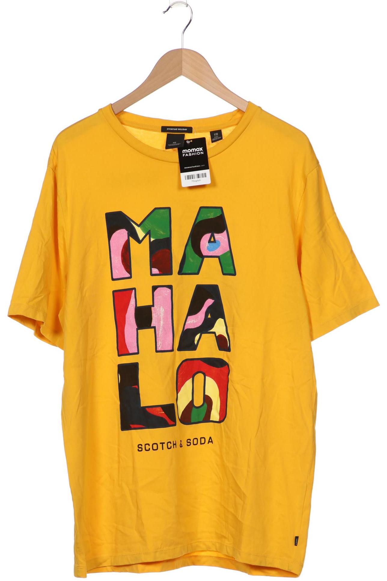 

Scotch & Soda Herren T-Shirt, gelb