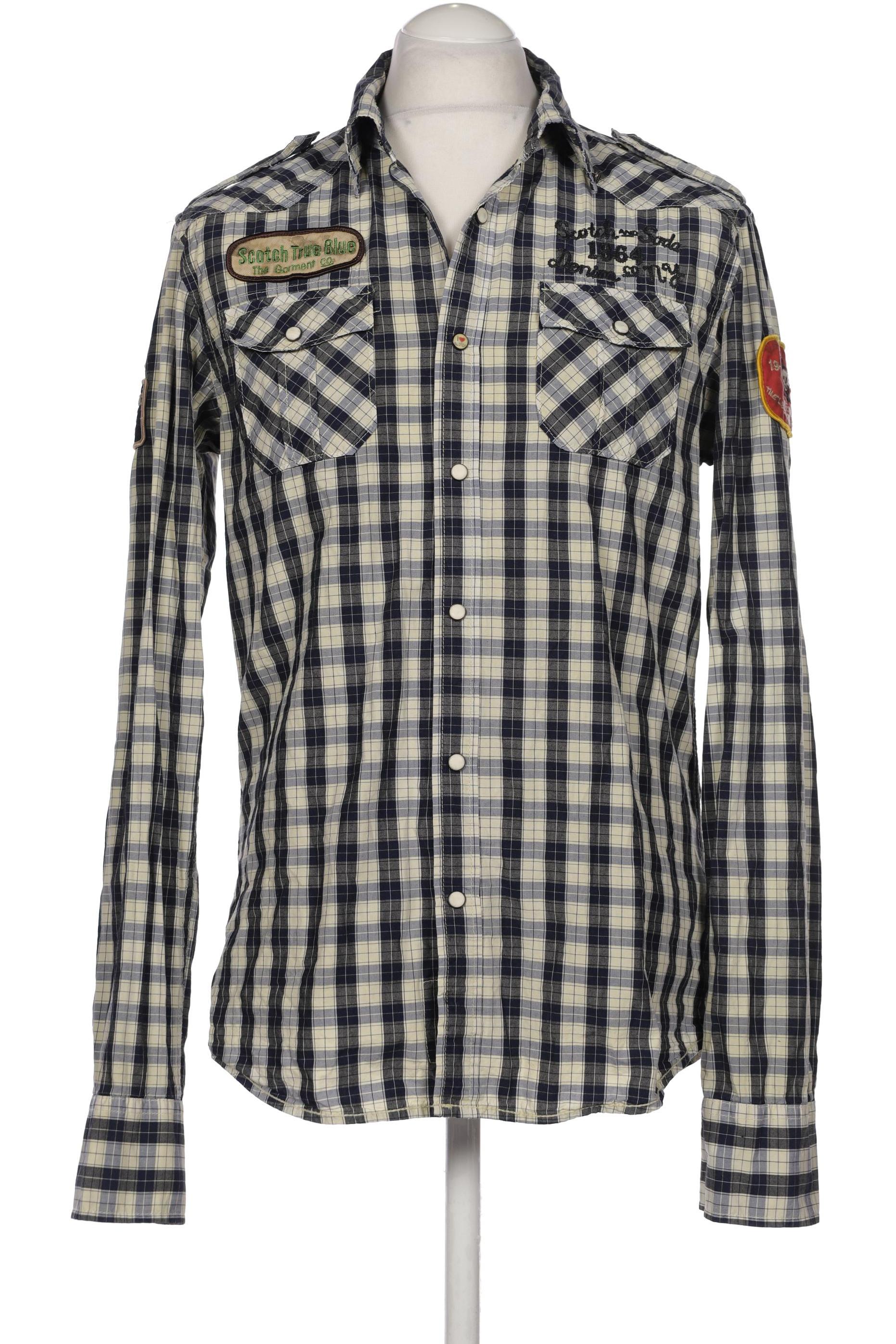 

Scotch & Soda Herren Hemd, marineblau, Gr. 52
