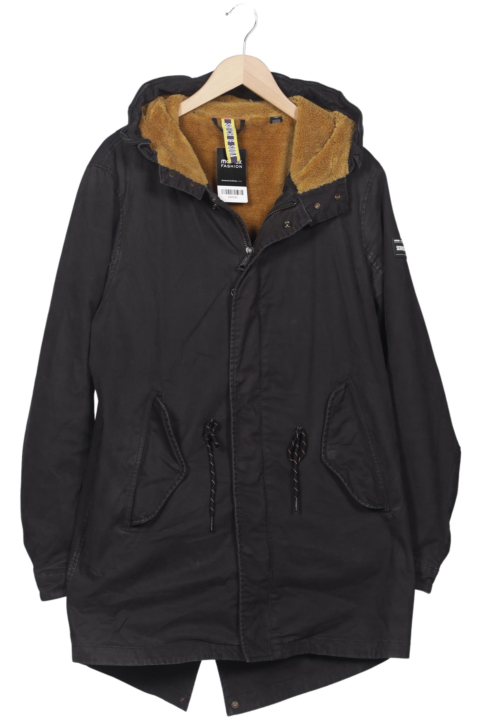 

Scotch & Soda Herren Mantel, schwarz, Gr. 52