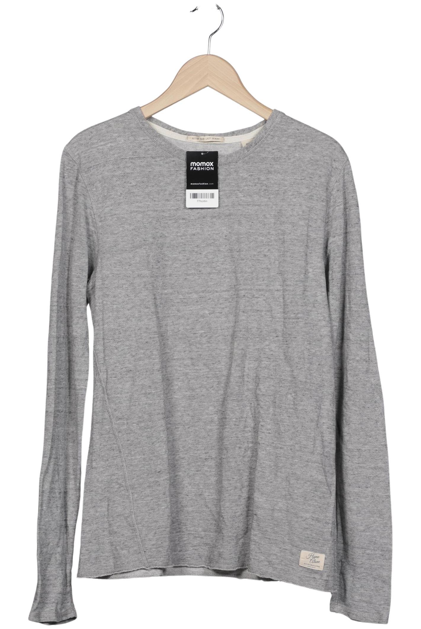 

Scotch & Soda Herren Langarmshirt, grau, Gr. 48