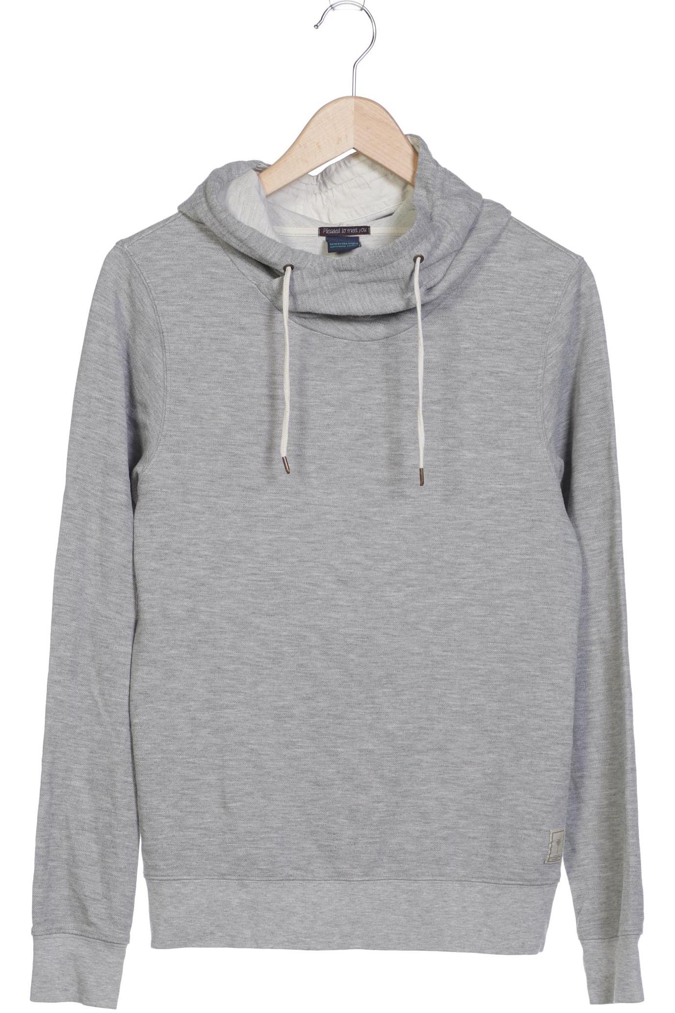 

Scotch & Soda Herren Kapuzenpullover, grau, Gr. 46