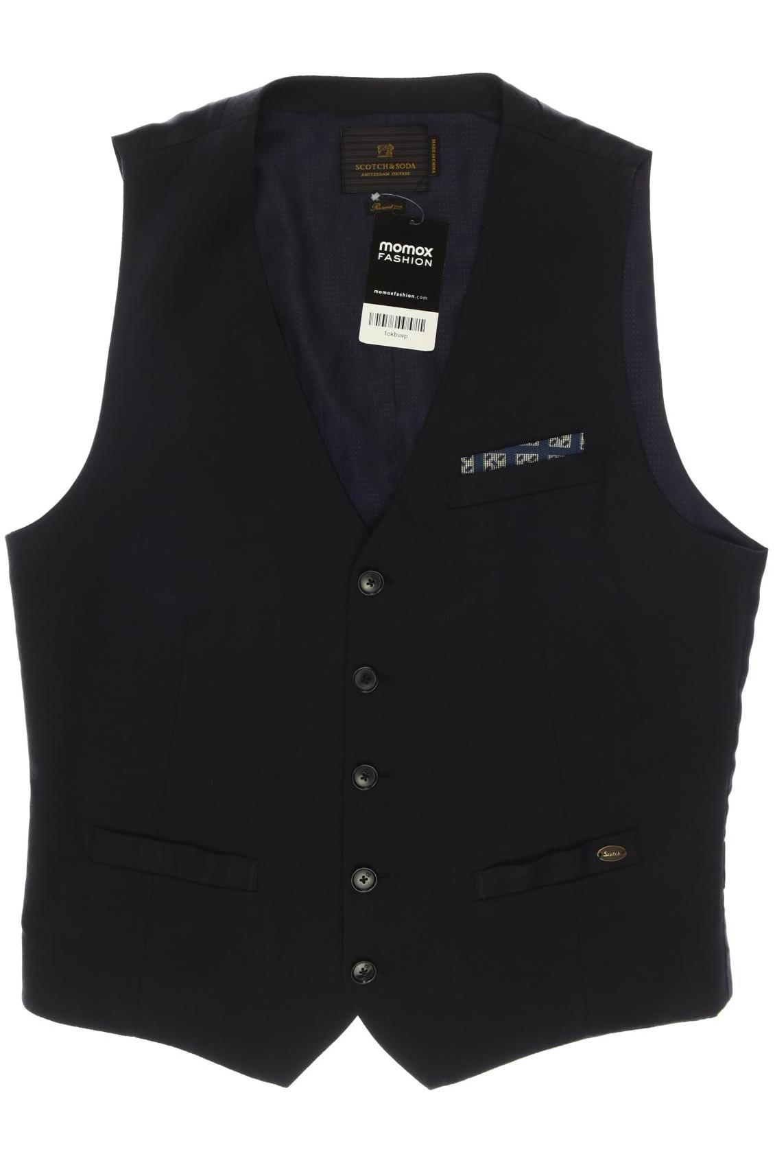 

Scotch & Soda Herren Weste, marineblau, Gr. 52