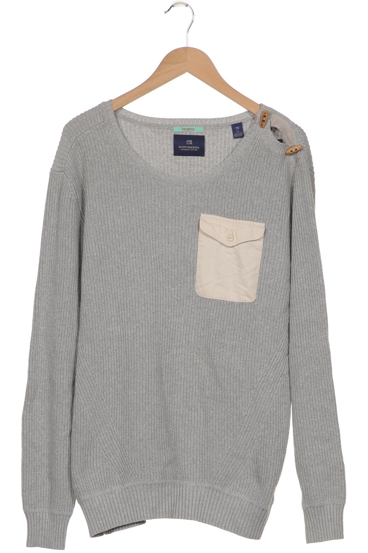 

Scotch & Soda Herren Pullover, grau, Gr. 54