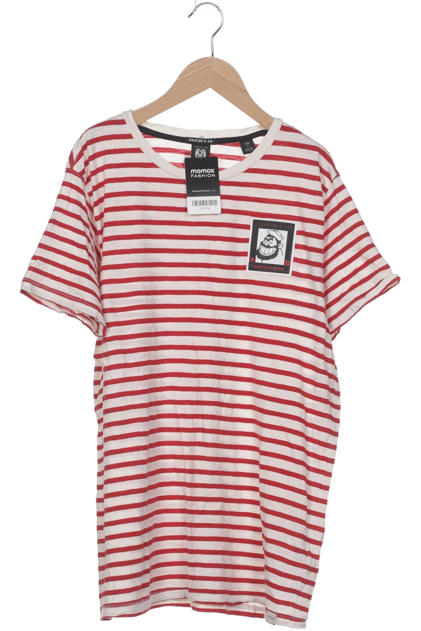 

Scotch & Soda Herren T-Shirt, rot, Gr. 52