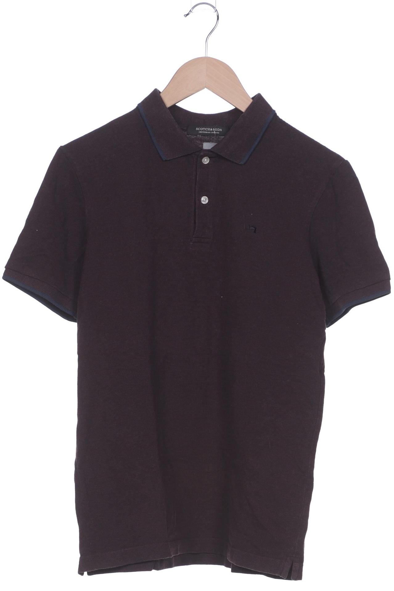 

Scotch & Soda Herren Poloshirt, bordeaux, Gr. 46