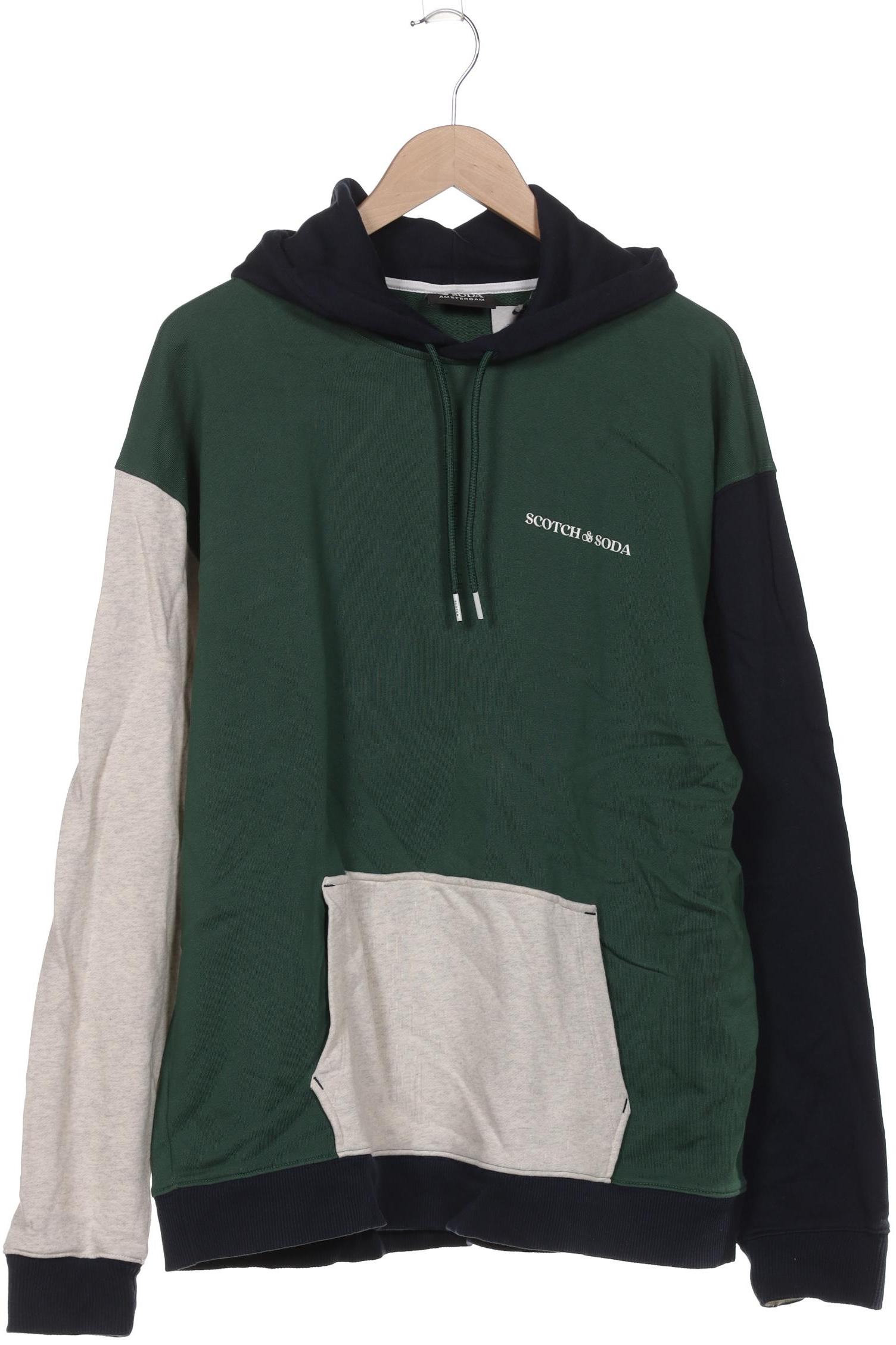 

Scotch & Soda Herren Kapuzenpullover, grün, Gr. 56