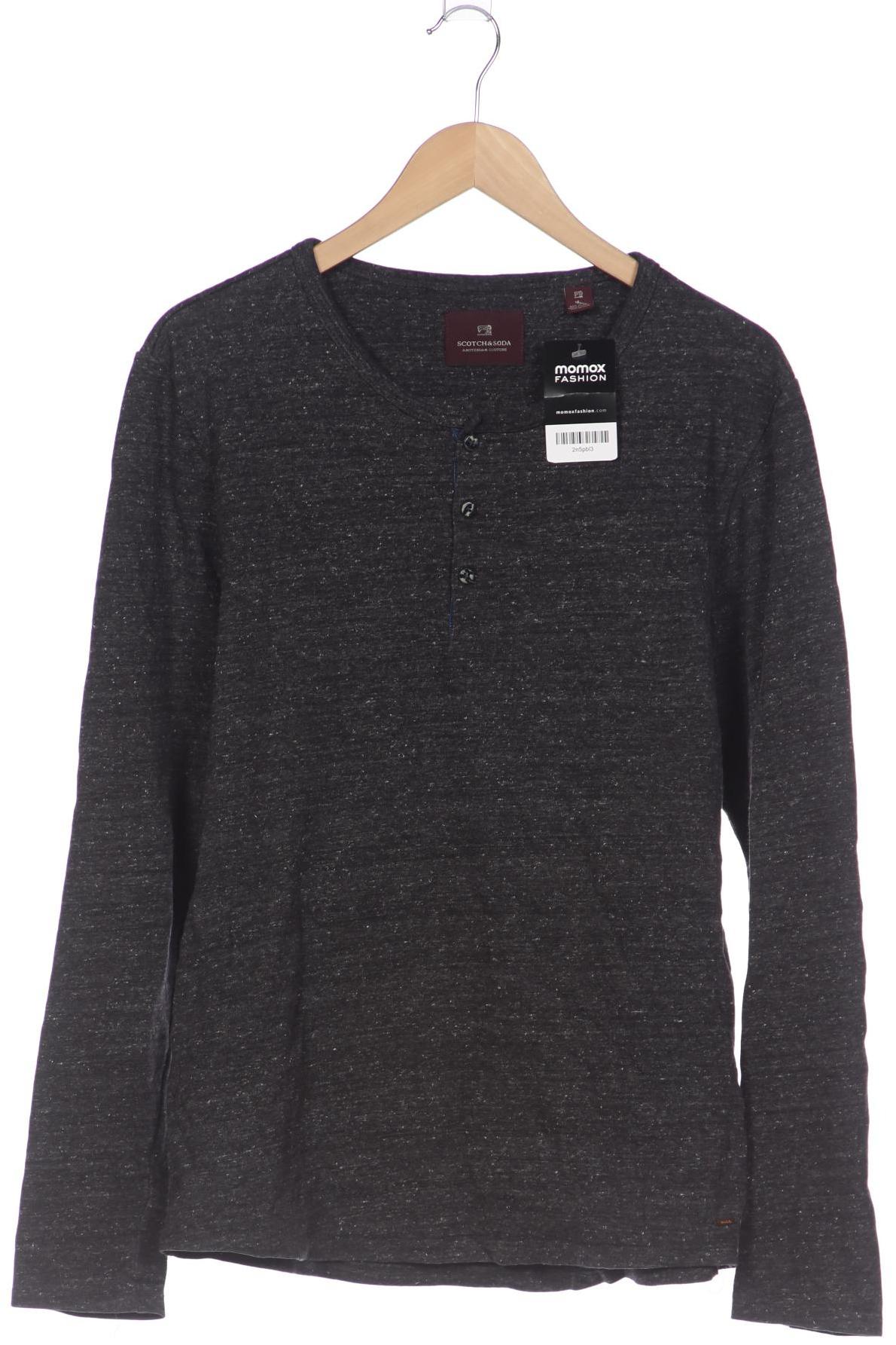 

Scotch & Soda Herren Langarmshirt, grau, Gr. 52