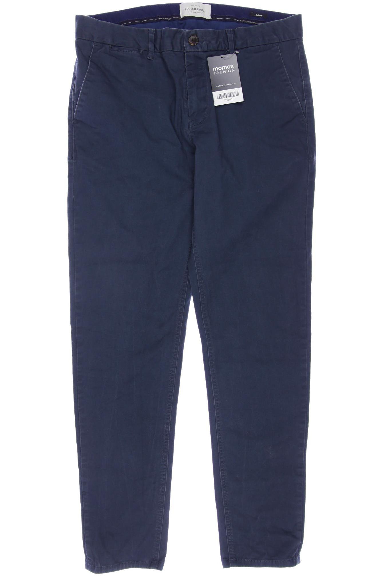 

Scotch & Soda Herren Stoffhose, marineblau