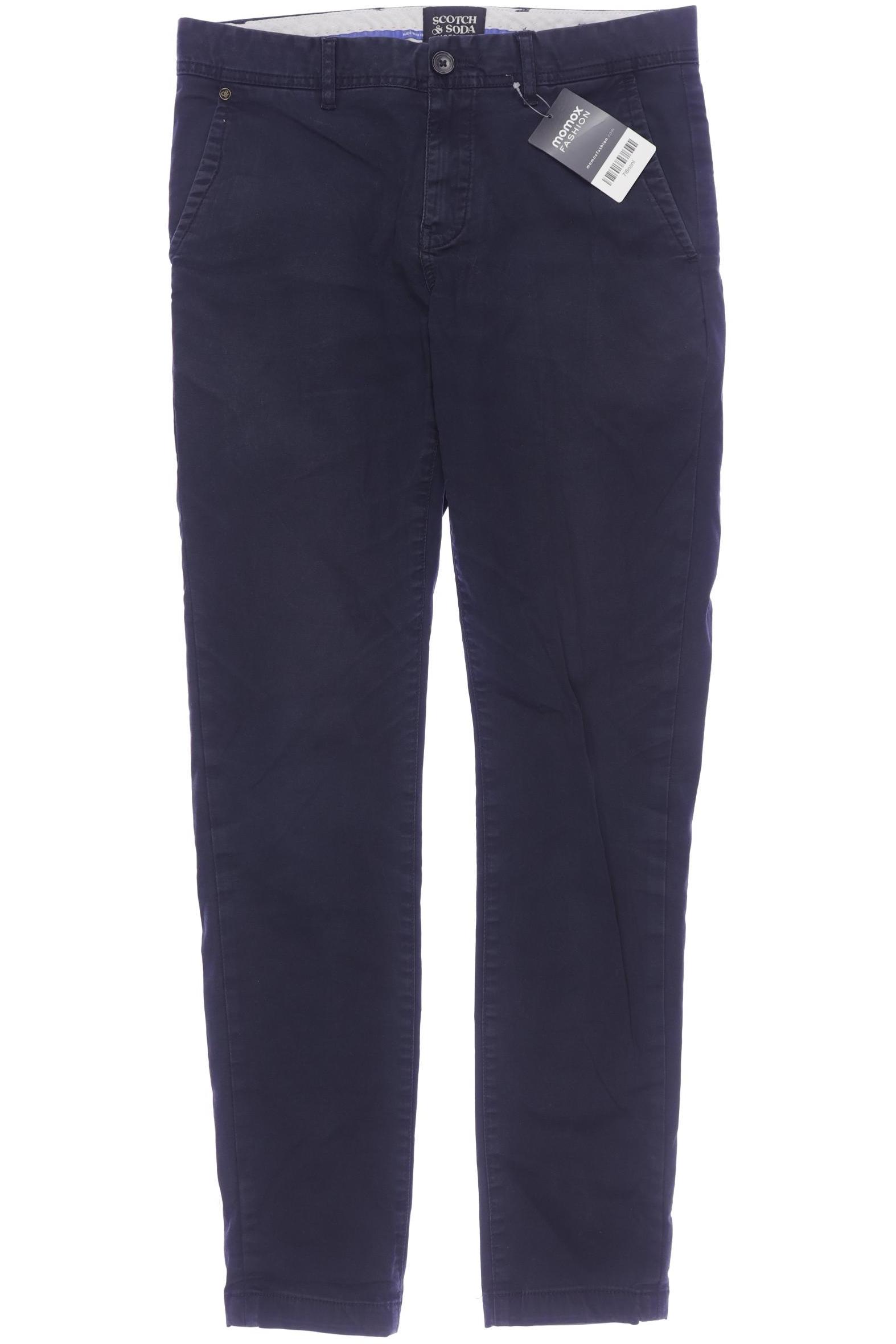 

Scotch & Soda Herren Stoffhose, marineblau, Gr. 28