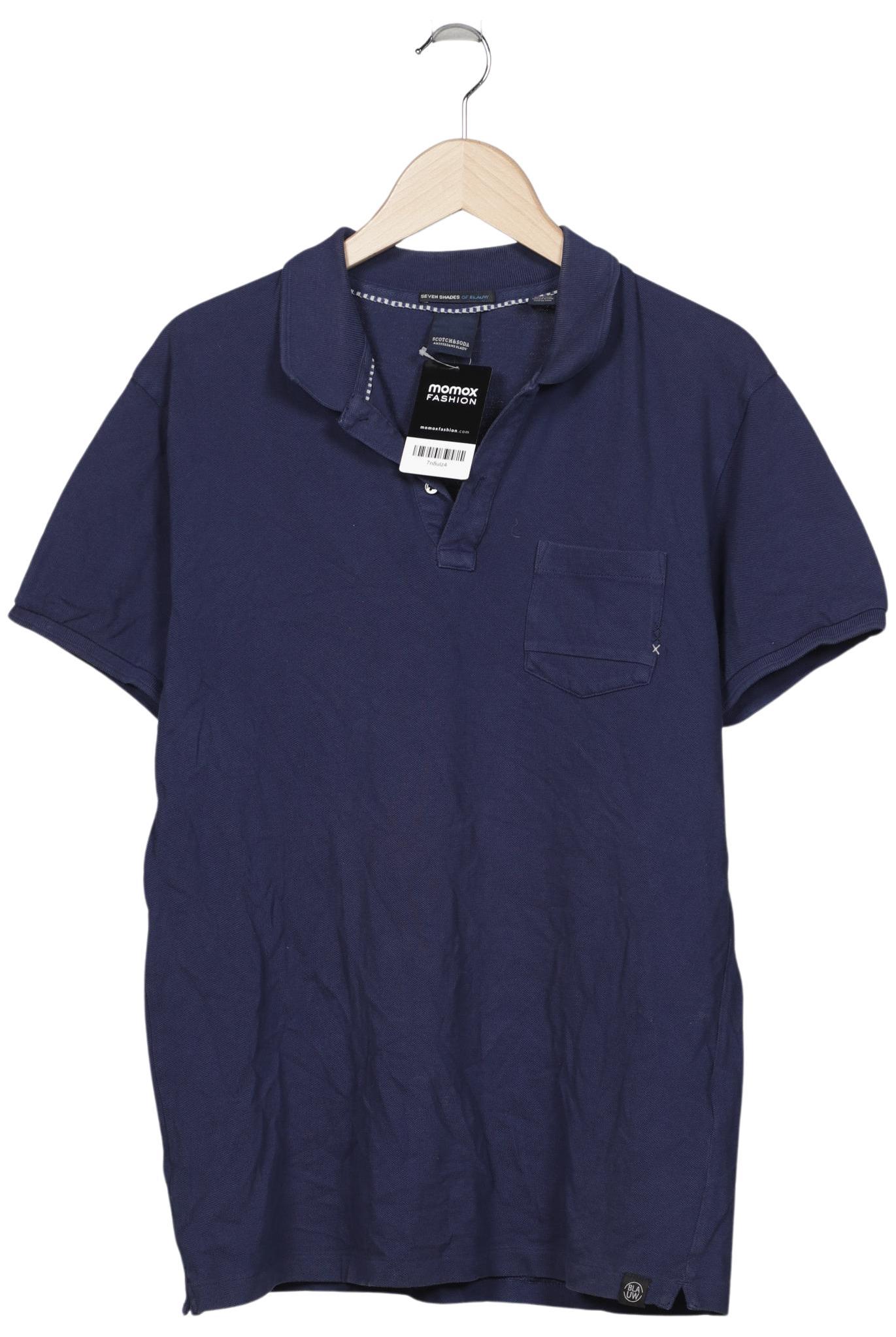 

Scotch & Soda Herren Poloshirt, marineblau, Gr. 52