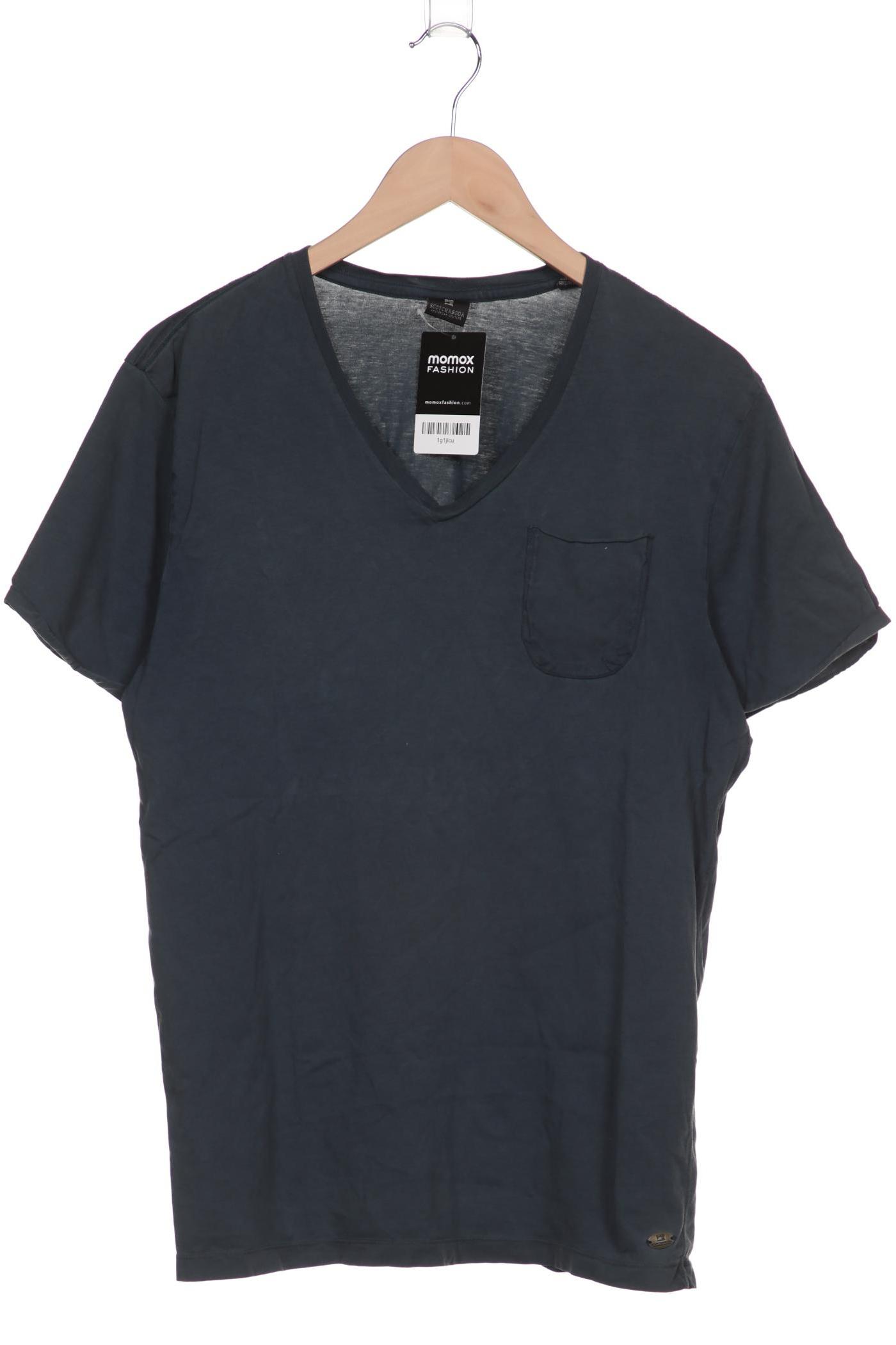 

Scotch & Soda Herren T-Shirt, türkis, Gr. 52