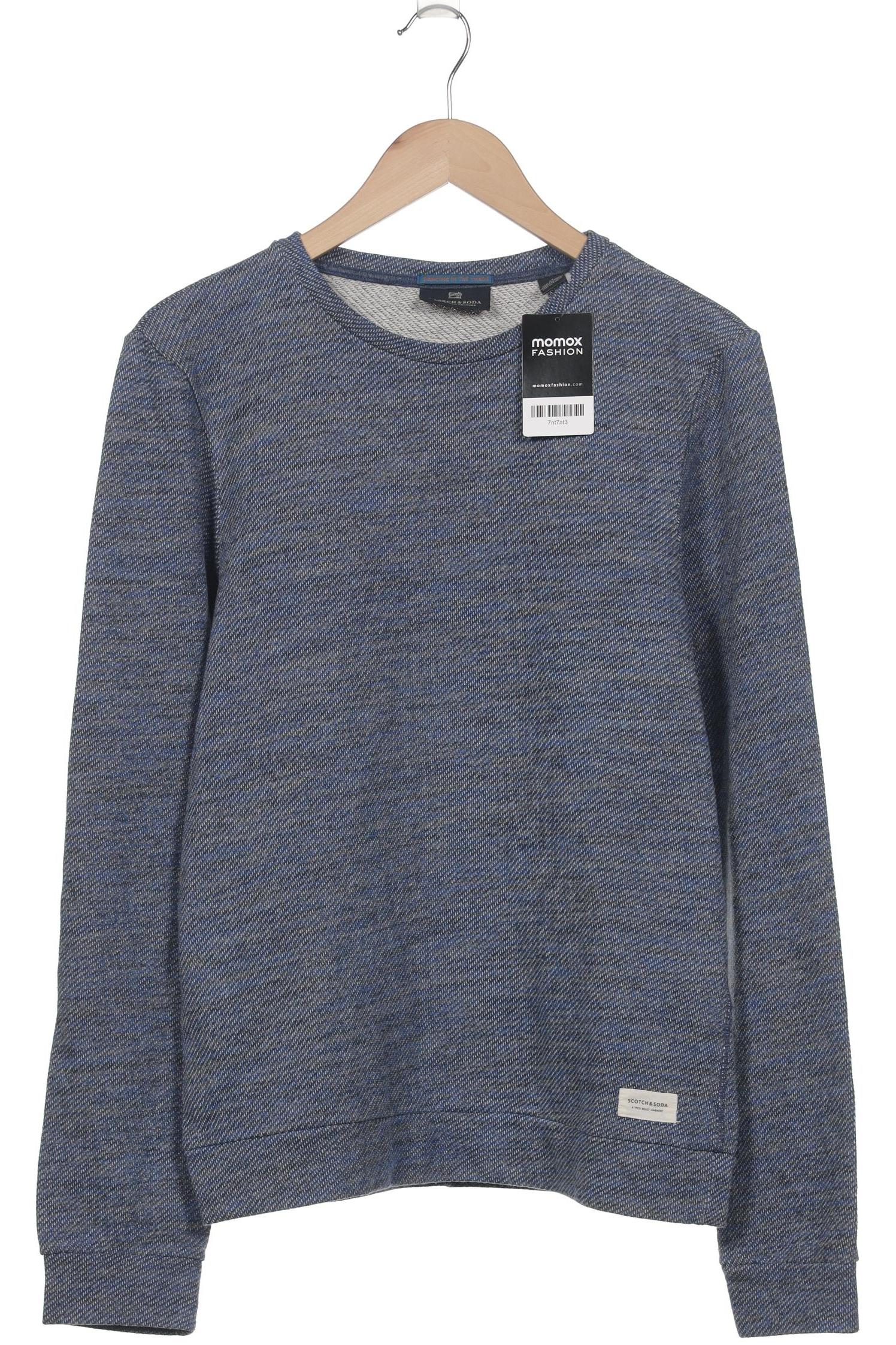 

Scotch & Soda Herren Sweatshirt, blau, Gr. 48