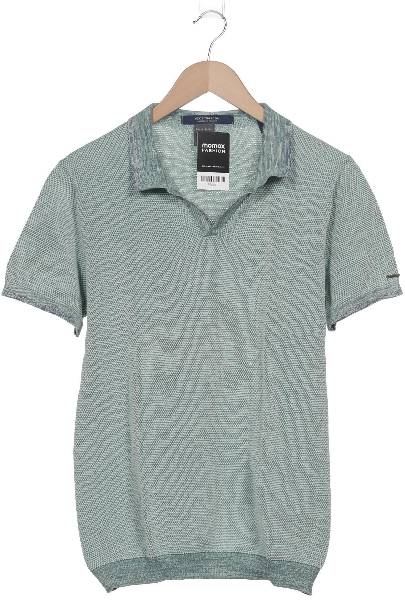 

Scotch & Soda Herren Poloshirt, türkis, Gr. 52