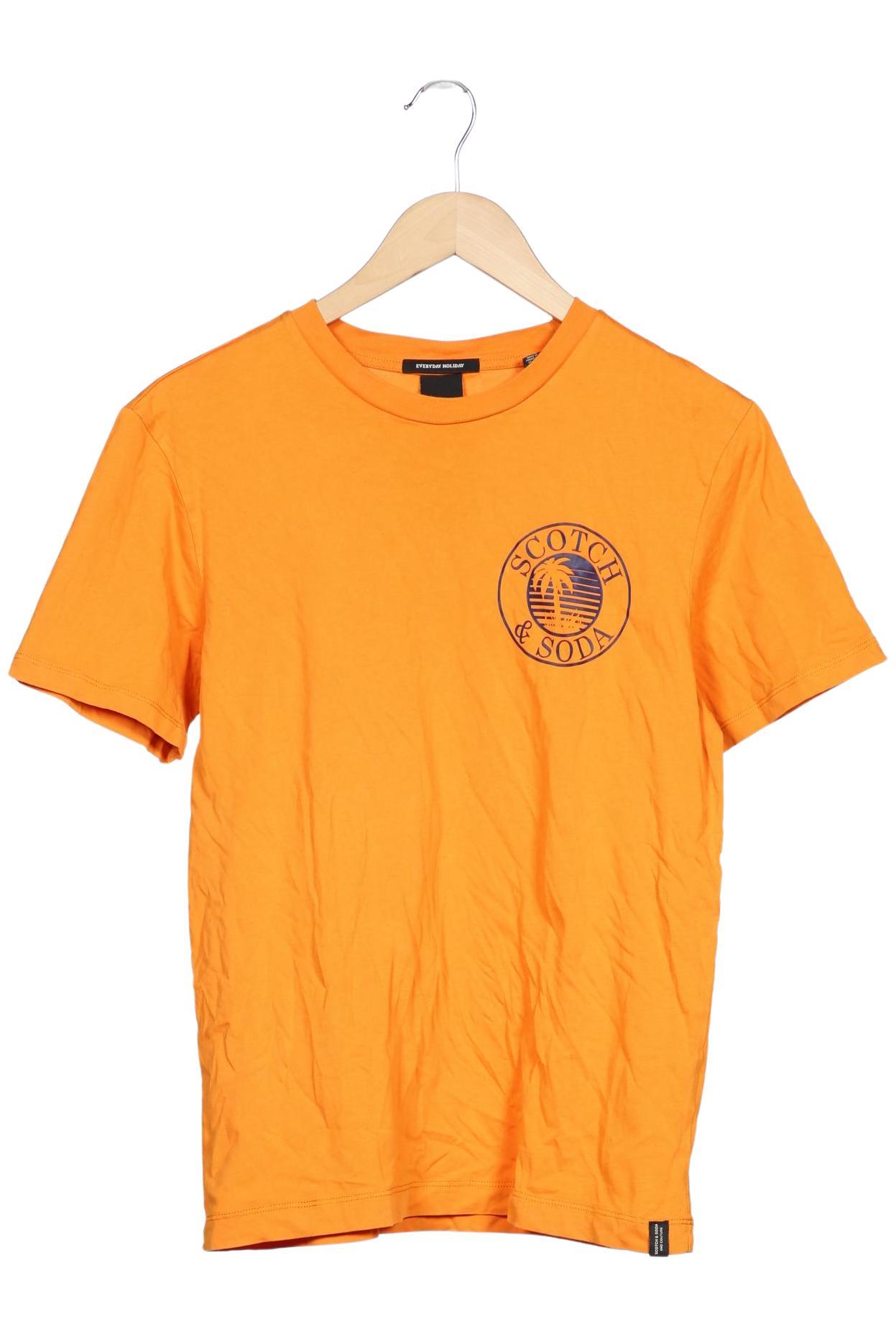 

Scotch & Soda Herren T-Shirt, orange, Gr. 46