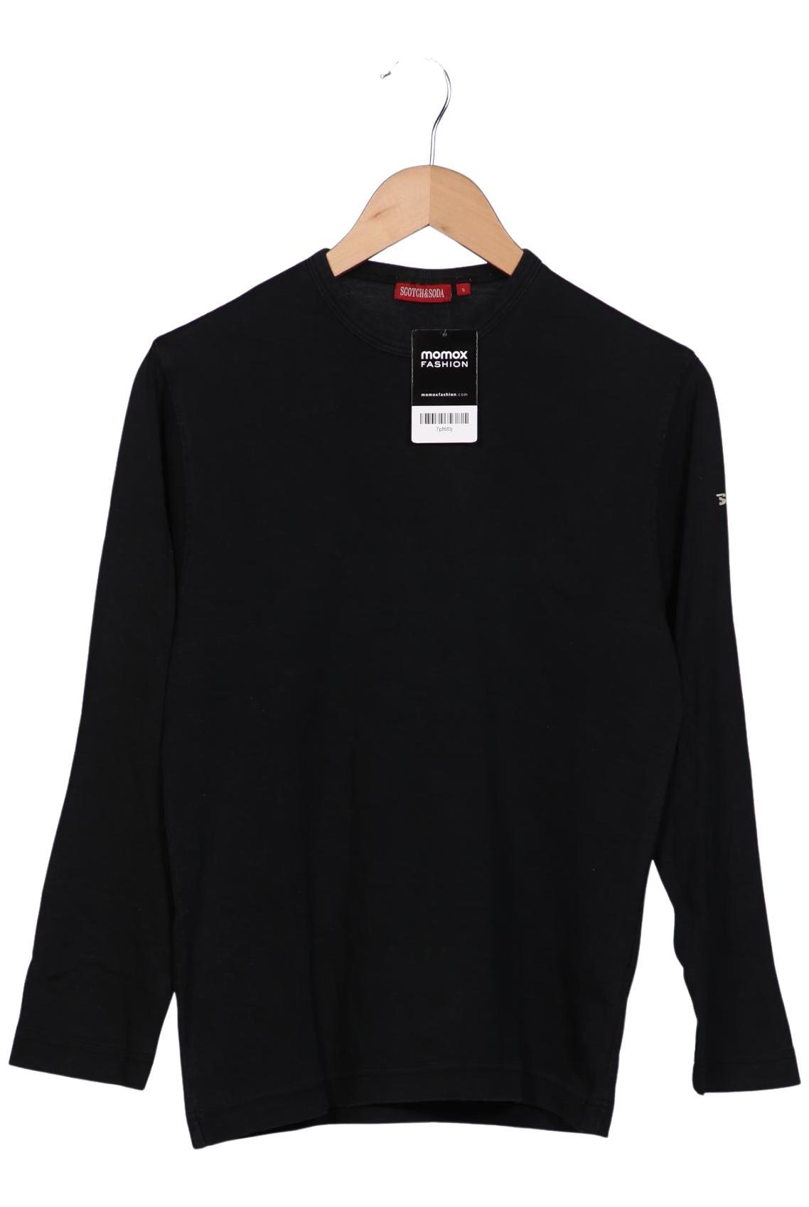 Thumbnail - Scotch &amp; Soda Herren Langarmshirt, schwarz, Gr. 46