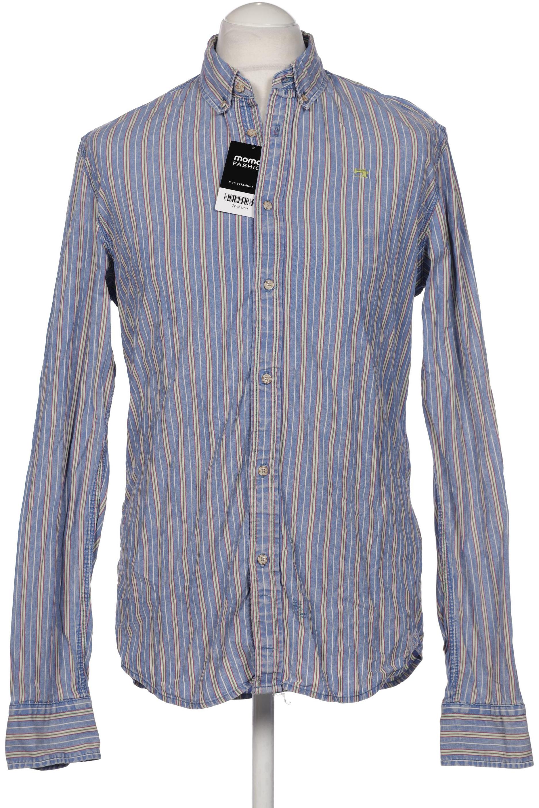 

Scotch & Soda Herren Hemd, blau, Gr. 52
