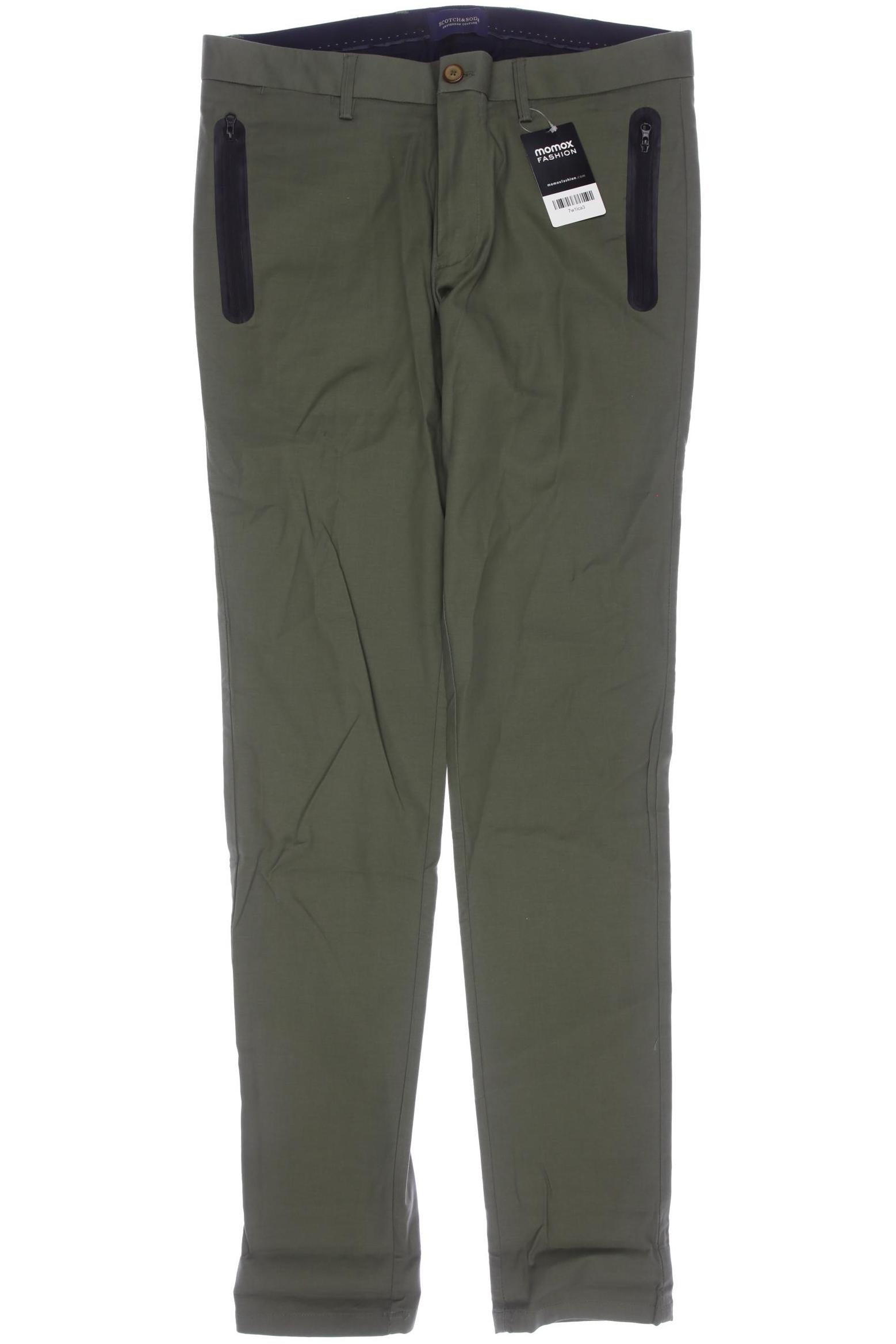 

Scotch & Soda Herren Stoffhose, grün, Gr. 32