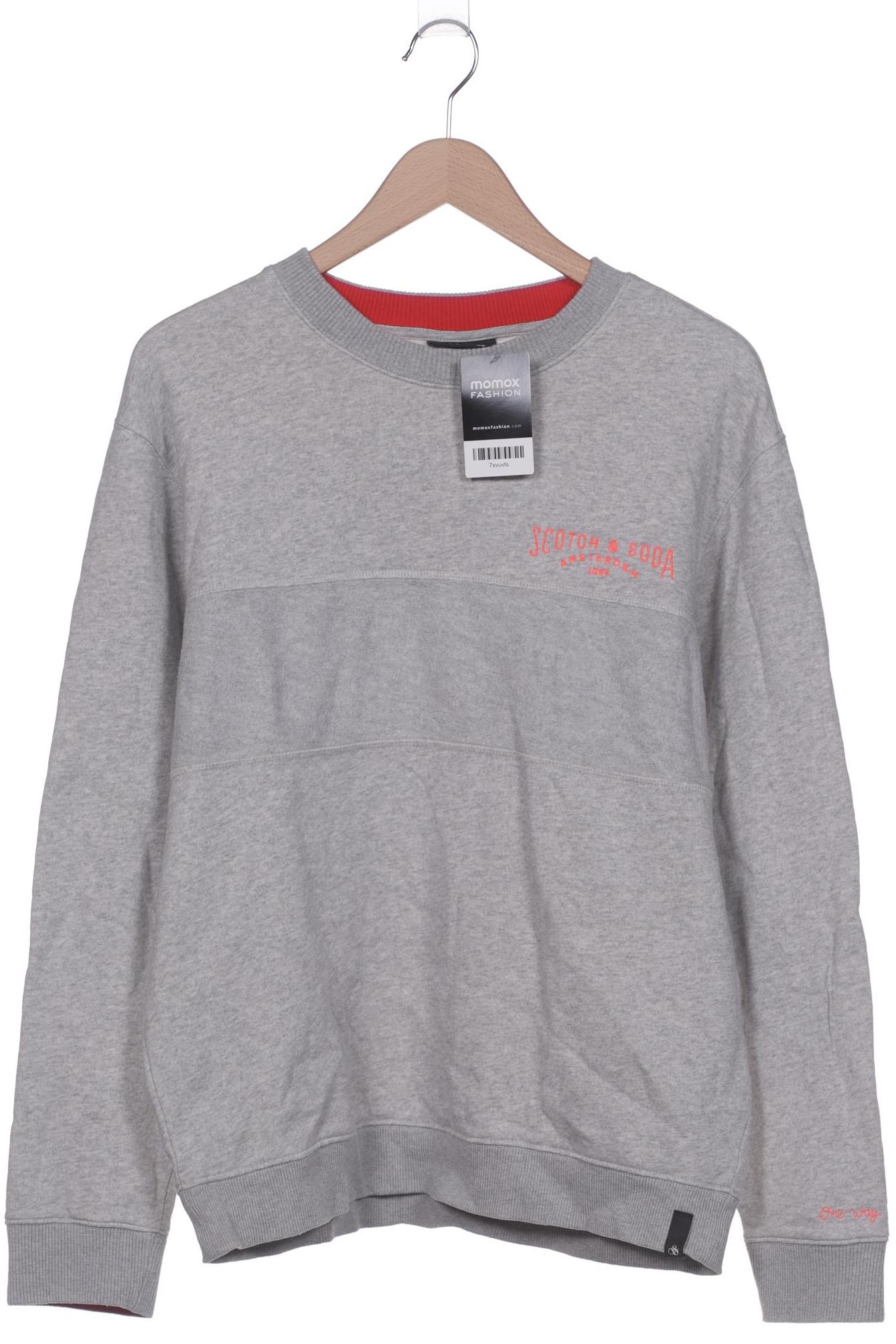 

Scotch & Soda Herren Sweatshirt, grau, Gr. 54
