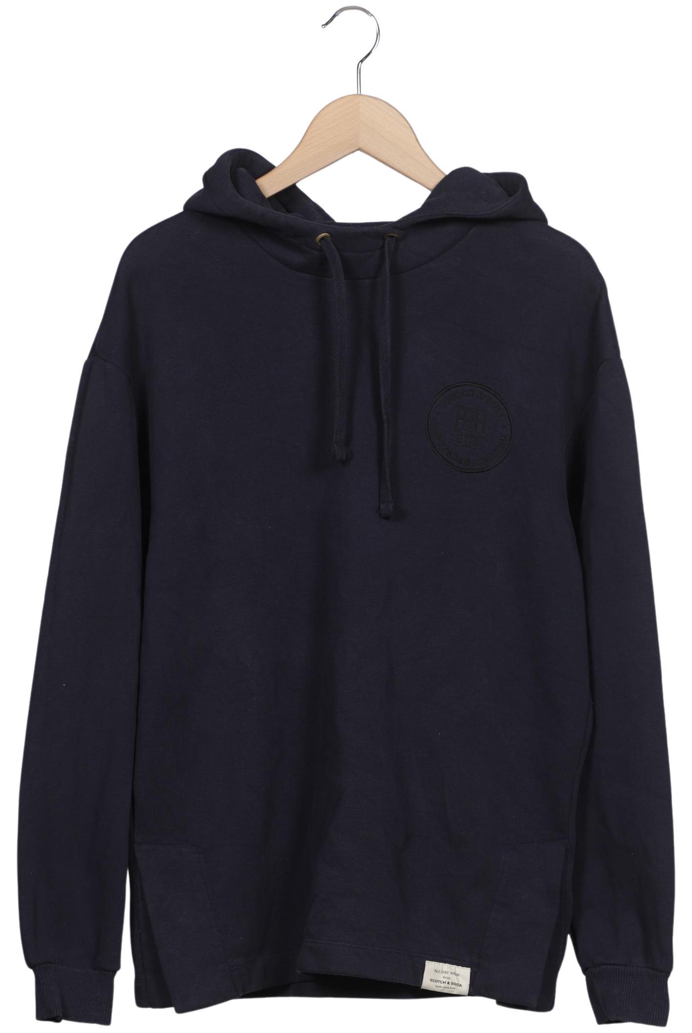 

Scotch & Soda Herren Kapuzenpullover, marineblau, Gr. 48
