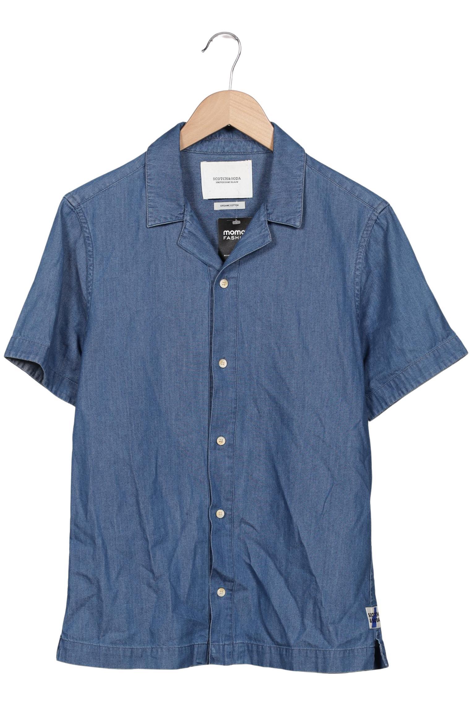 

Scotch & Soda Herren Hemd, blau, Gr. 46