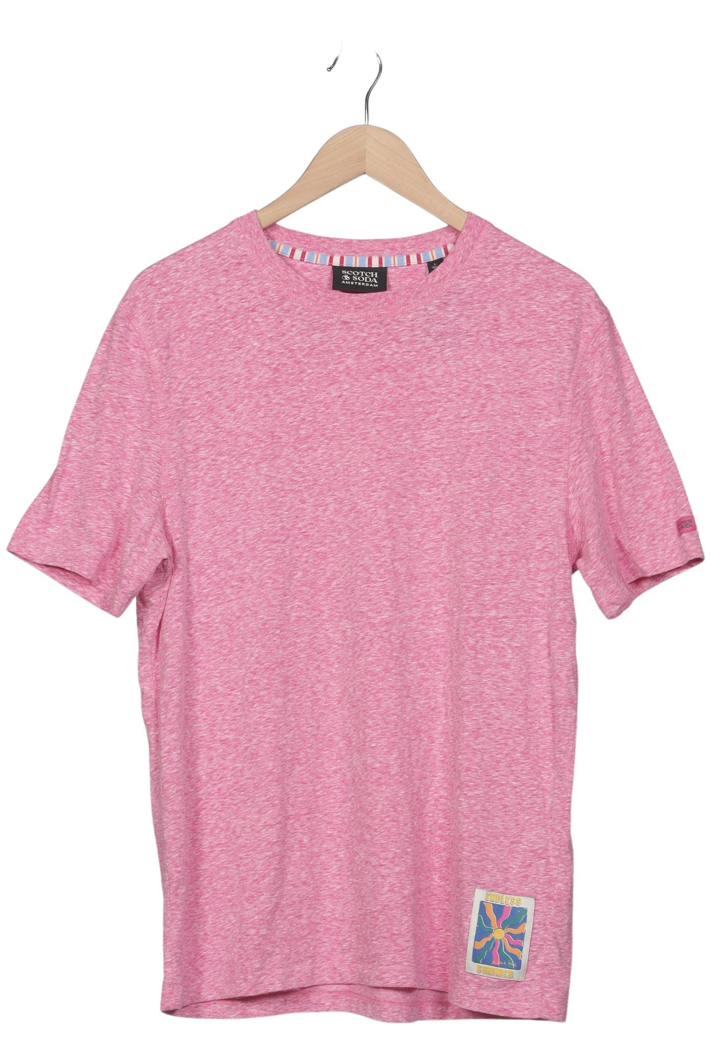 

Scotch & Soda Herren T-Shirt, pink, Gr. 52