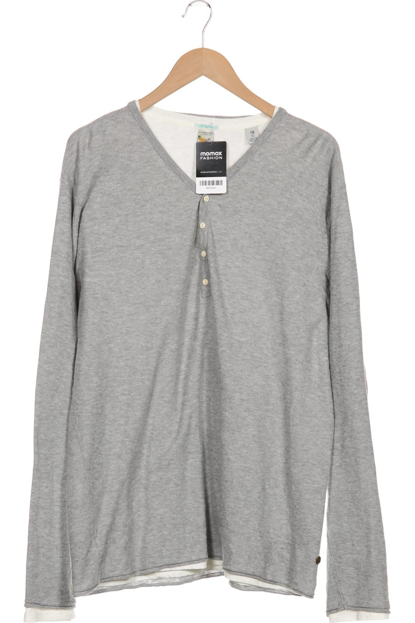 

Scotch & Soda Herren Langarmshirt, grau, Gr. 54
