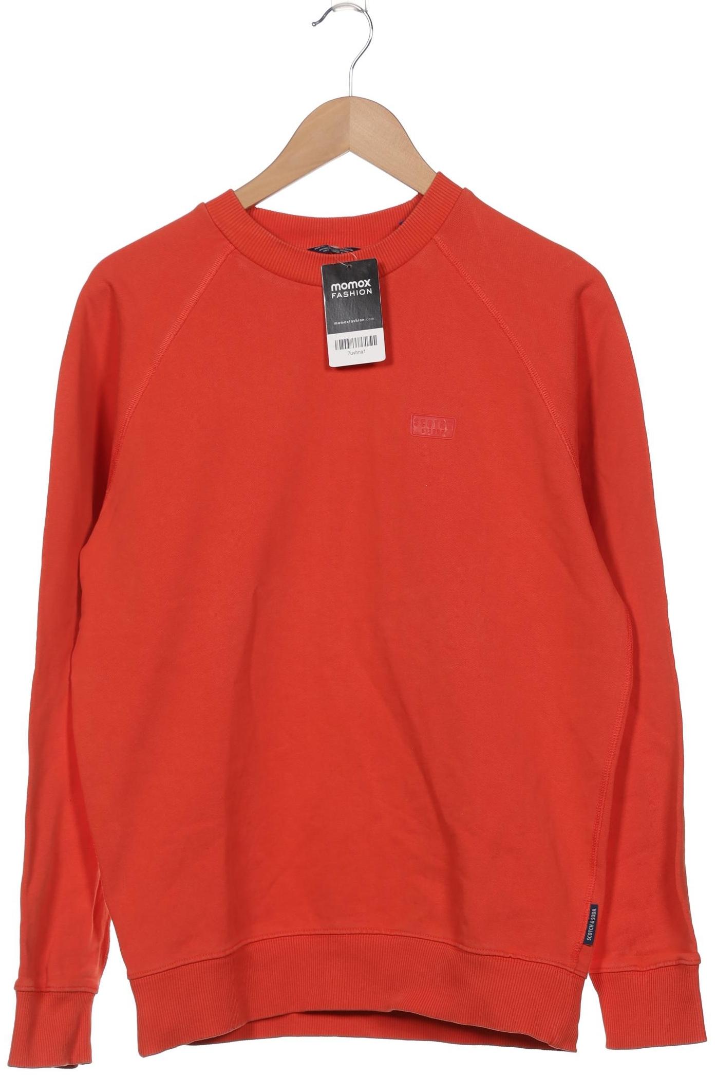 

Scotch & Soda Herren Sweatshirt, orange, Gr. 48