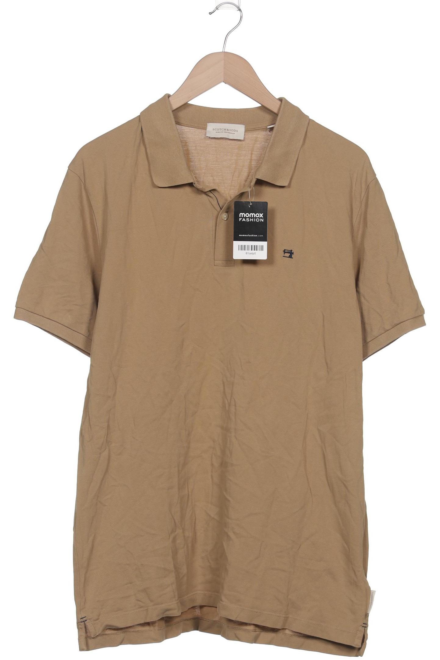 

Scotch & Soda Herren Poloshirt, beige, Gr. 54
