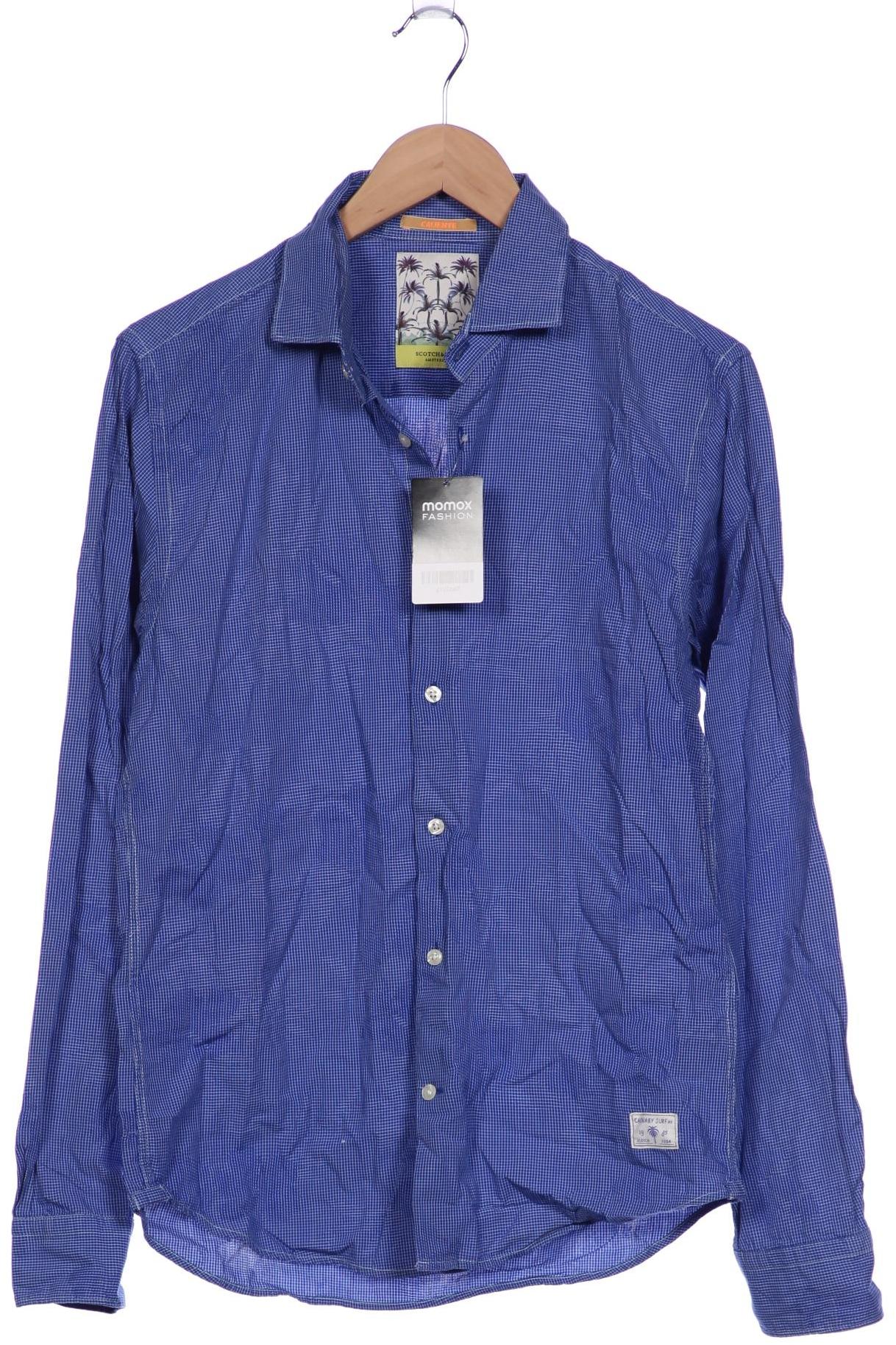 

Scotch & Soda Herren Hemd, blau, Gr. 48