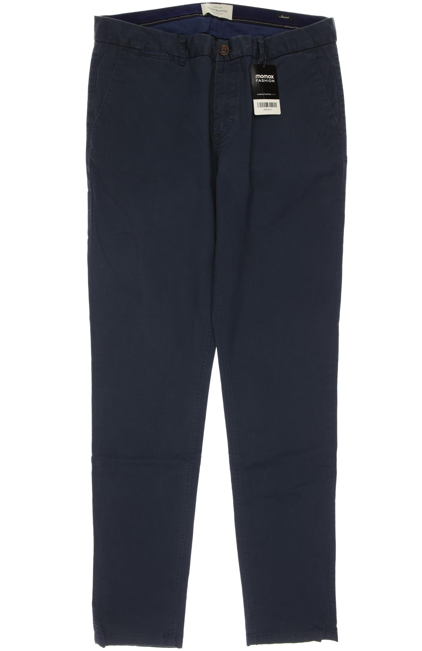 

Scotch & Soda Herren Stoffhose, blau, Gr. 33