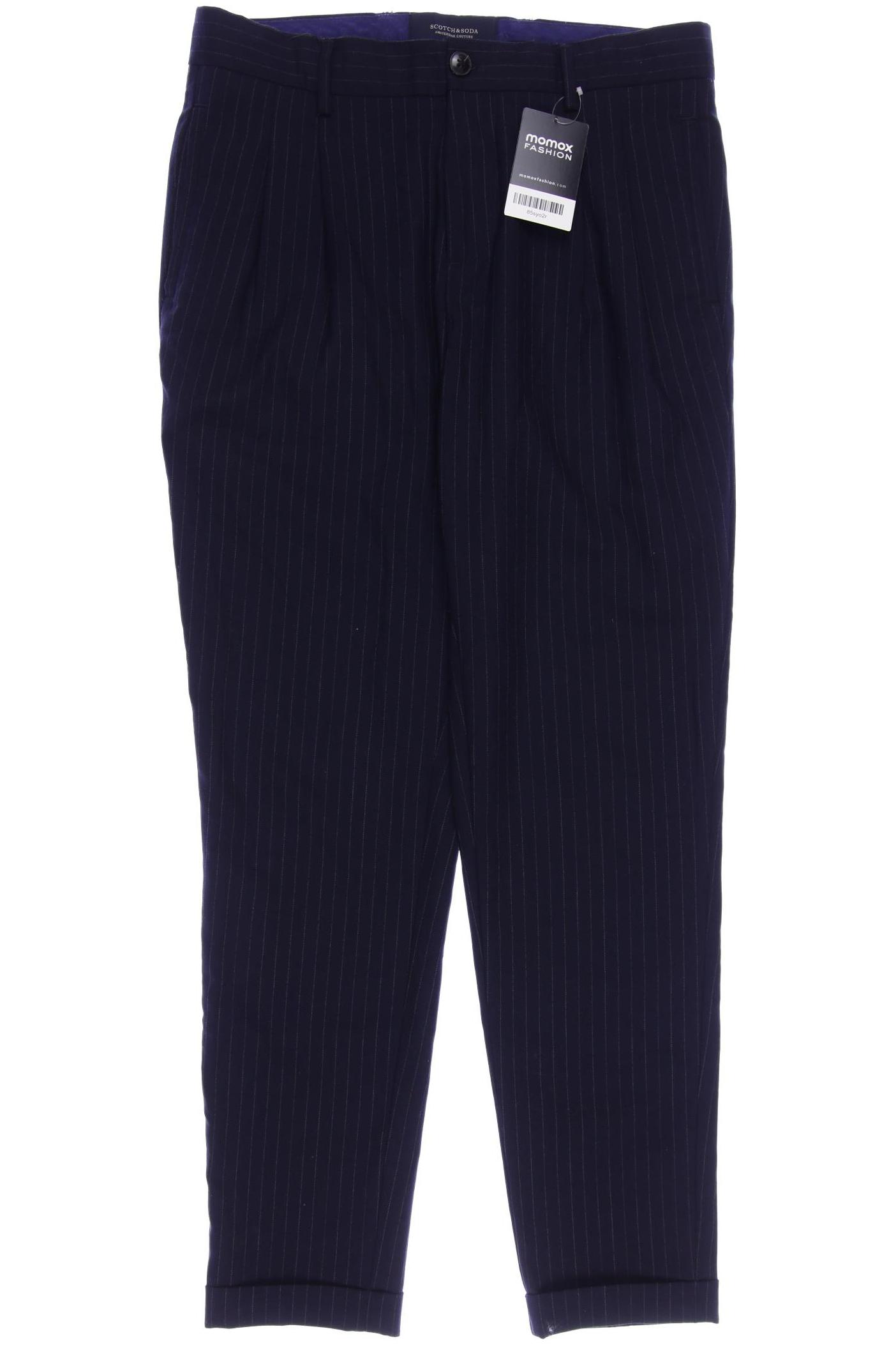 

Scotch & Soda Herren Stoffhose, marineblau