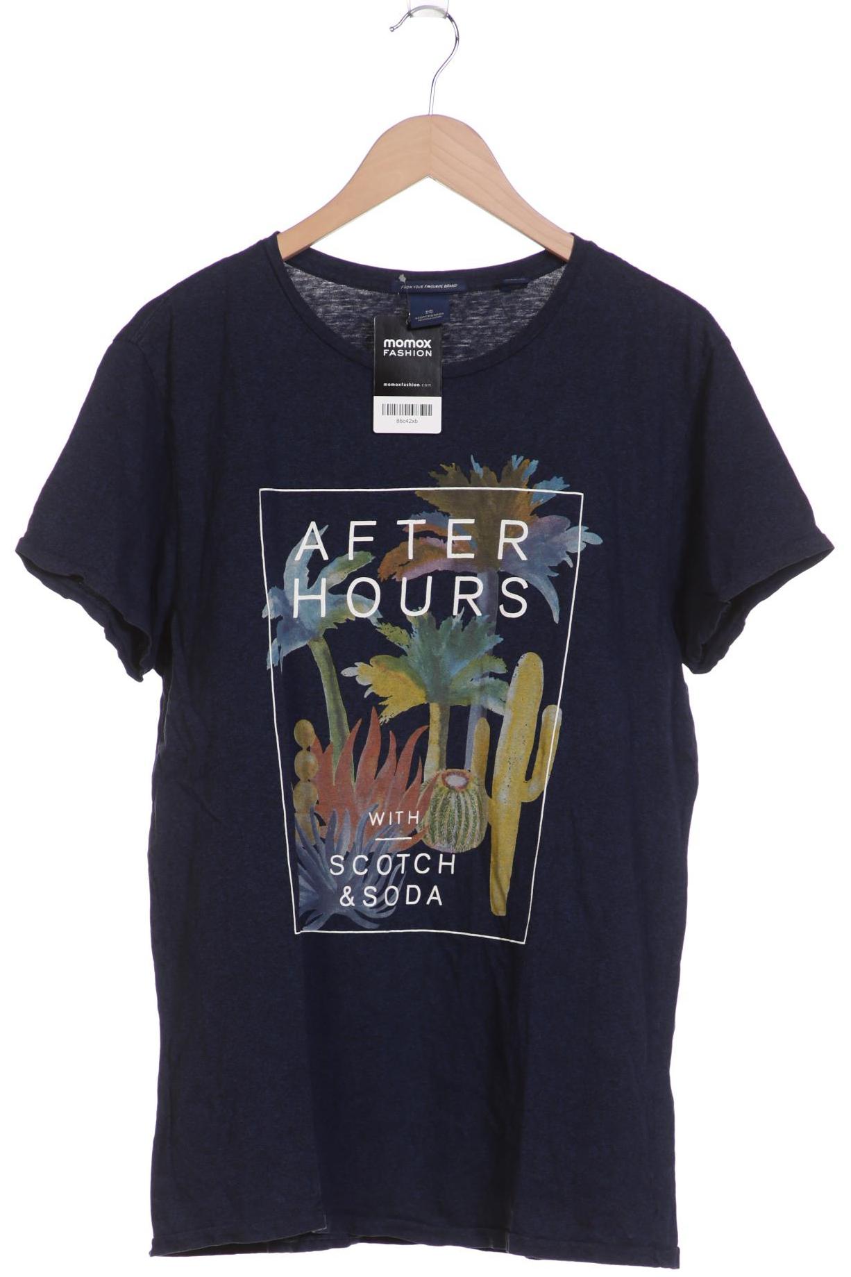 

Scotch & Soda Herren T-Shirt, marineblau, Gr. 52