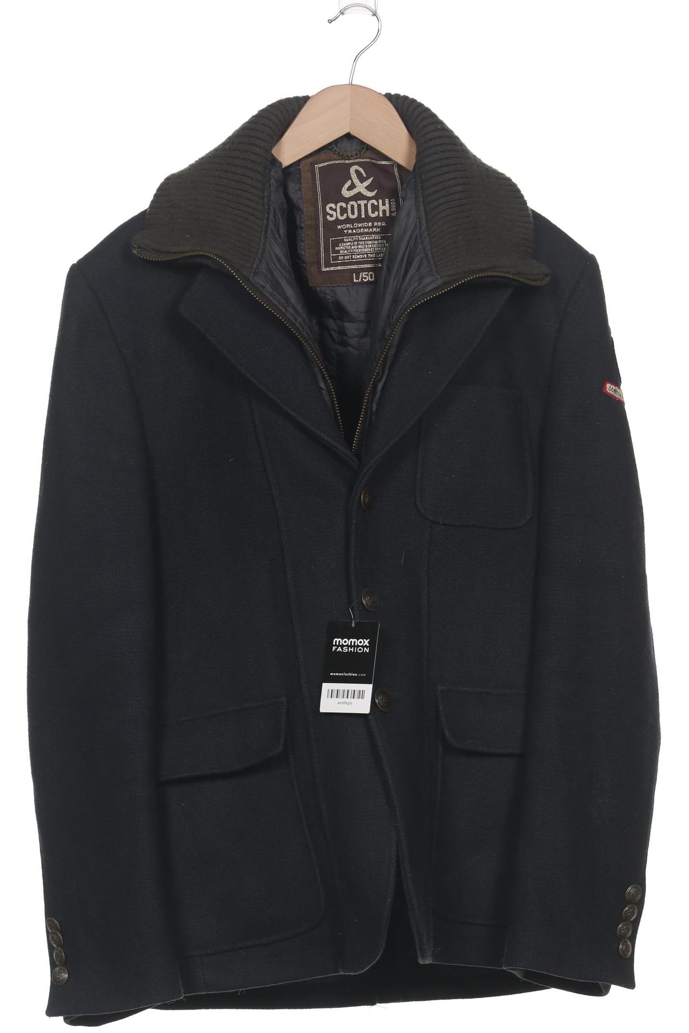 

Scotch & Soda Herren Mantel, marineblau, Gr. 52