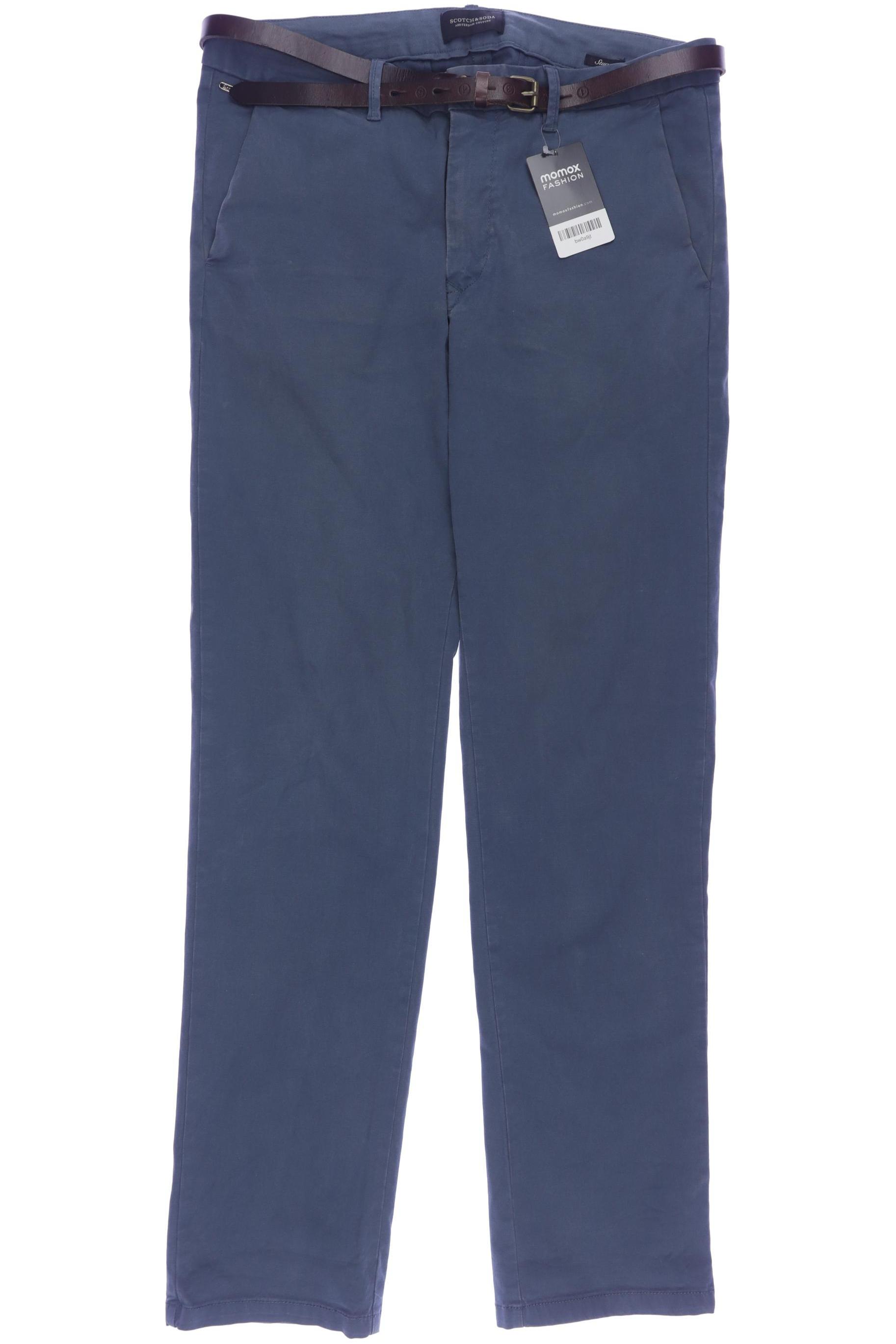 

Scotch & Soda Herren Stoffhose, türkis, Gr. 32