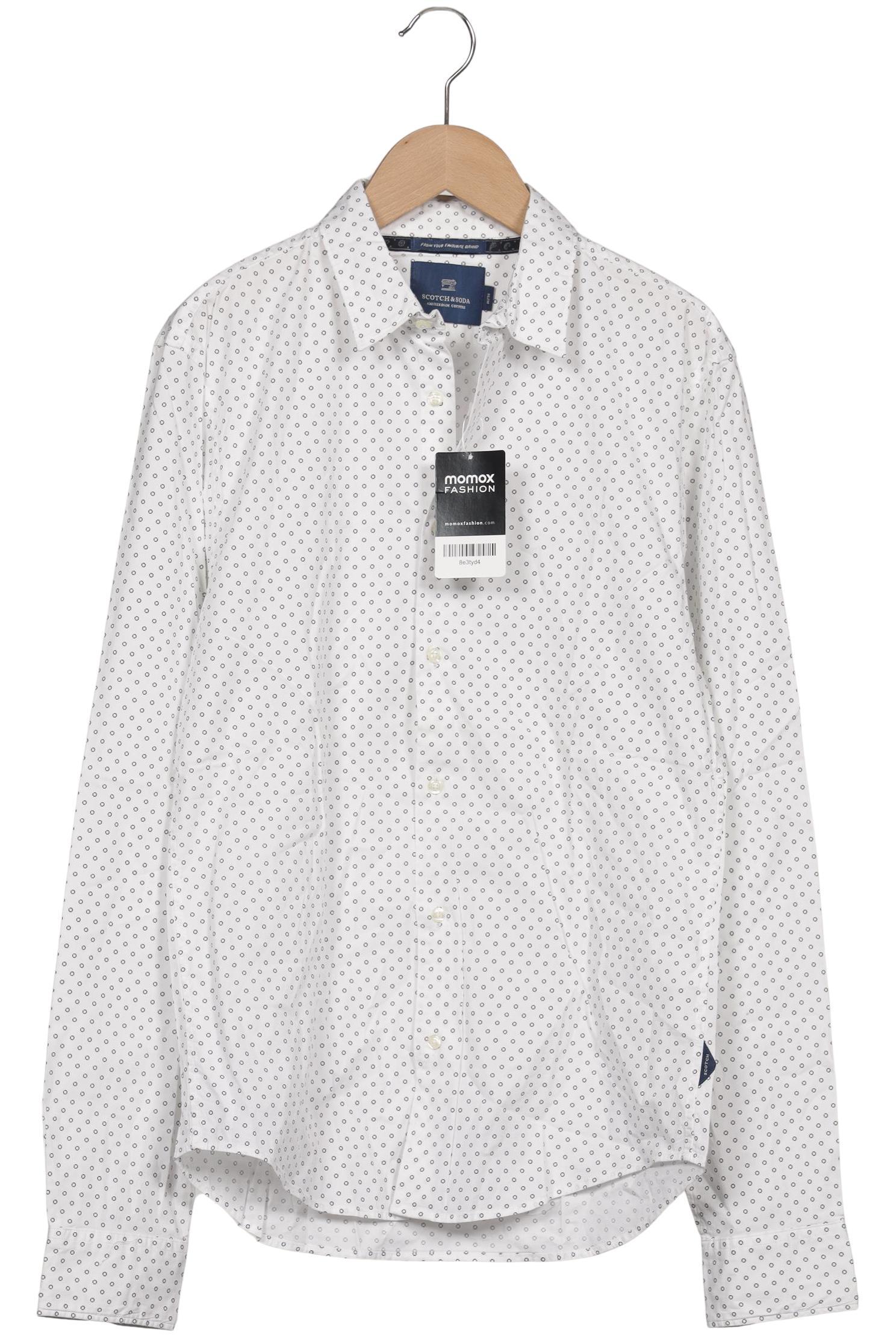

Scotch & Soda Herren Hemd, weiß, Gr. 46