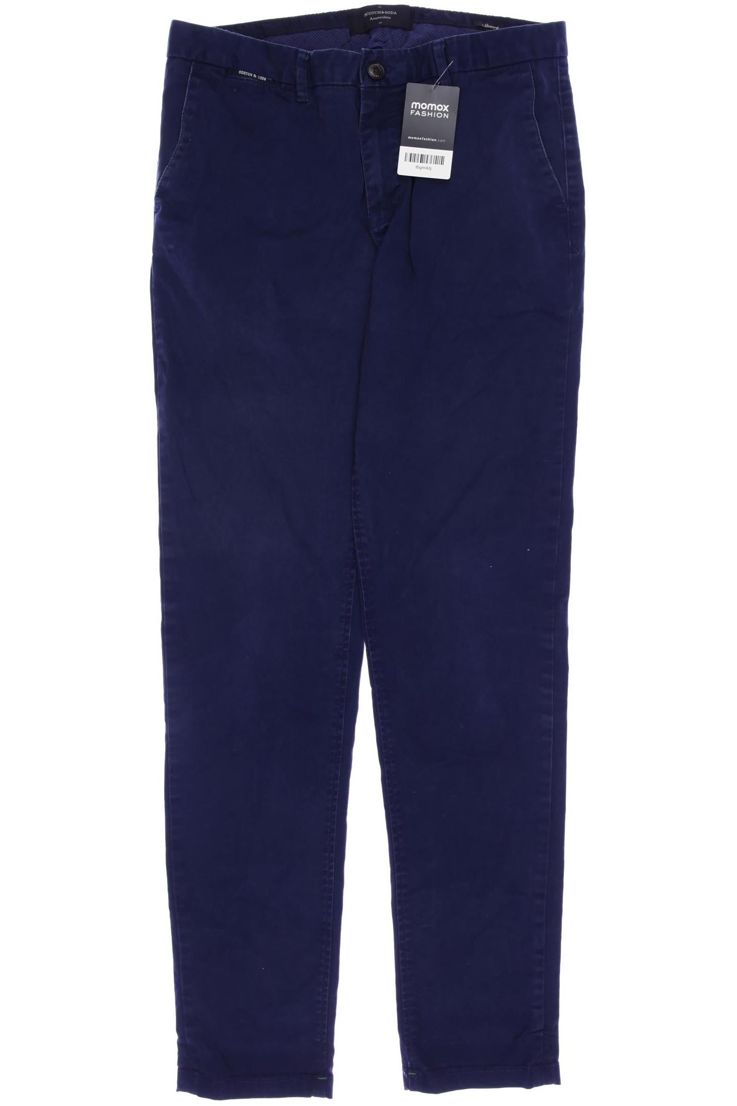 

Scotch & Soda Herren Stoffhose, marineblau, Gr. 30