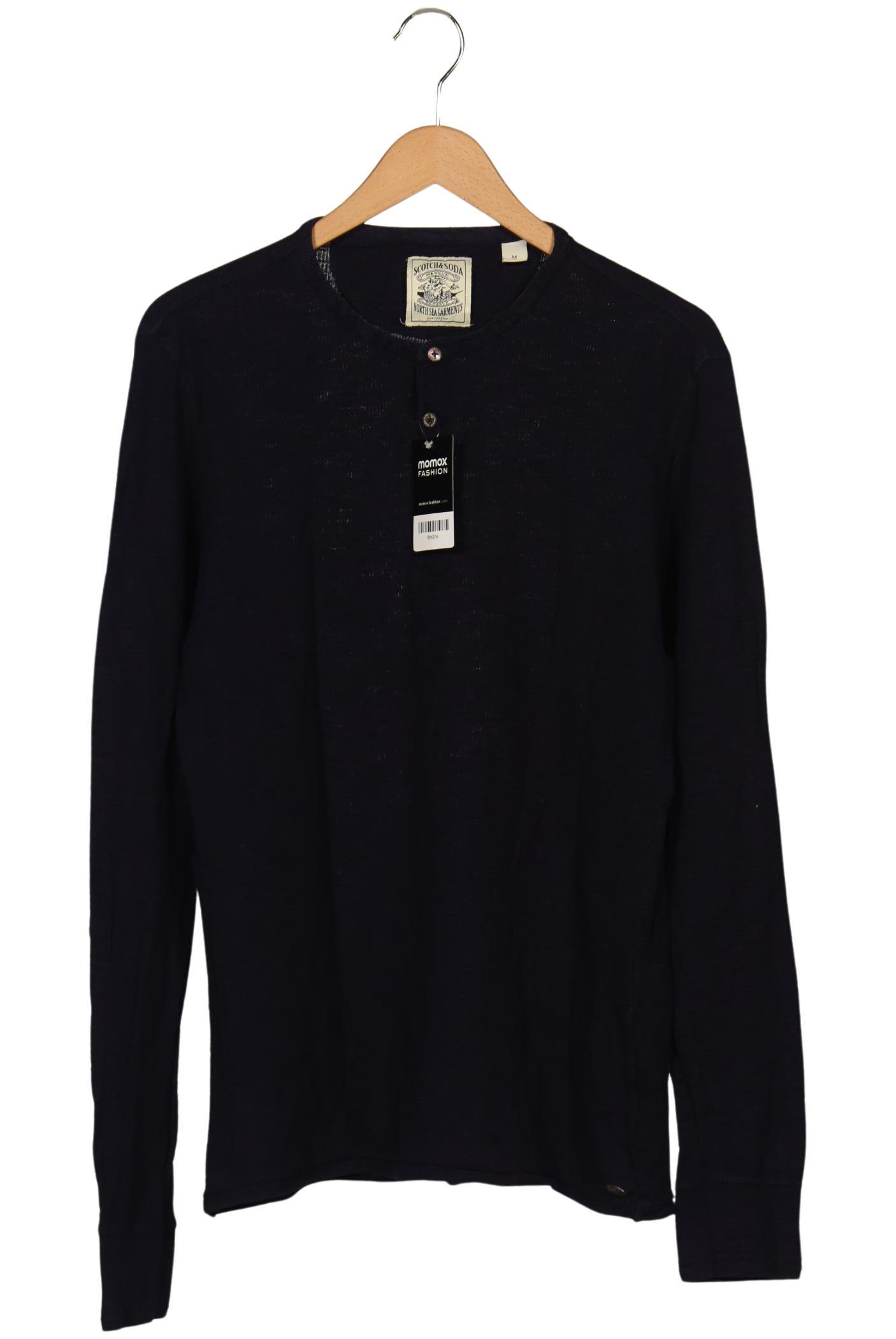 

Scotch & Soda Herren Langarmshirt, marineblau, Gr. 48