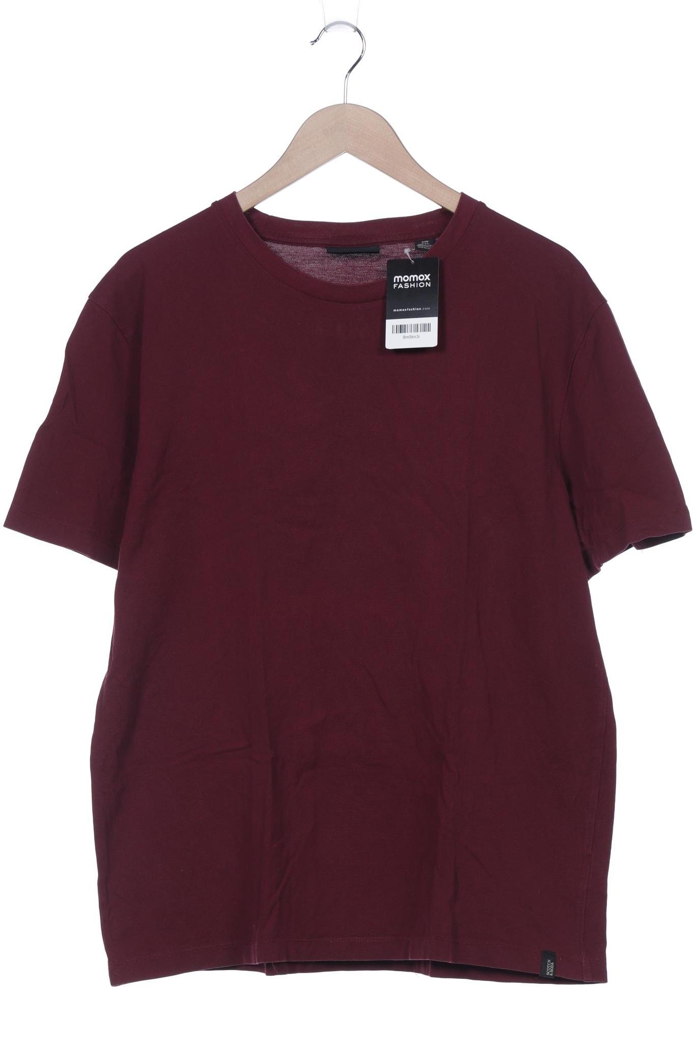 

Scotch & Soda Herren T-Shirt, bordeaux, Gr. 56