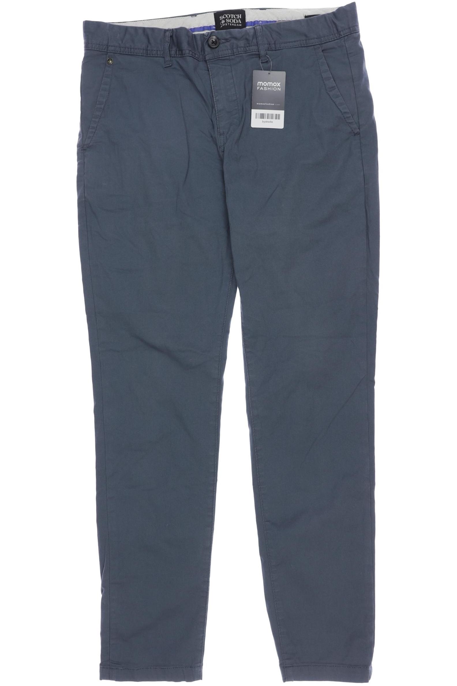 

Scotch & Soda Herren Stoffhose, türkis, Gr. 30