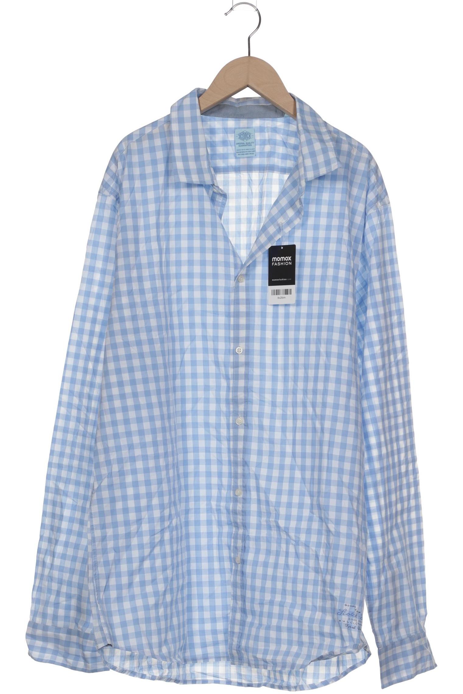 

Scotch & Soda Herren Hemd, blau, Gr. 56