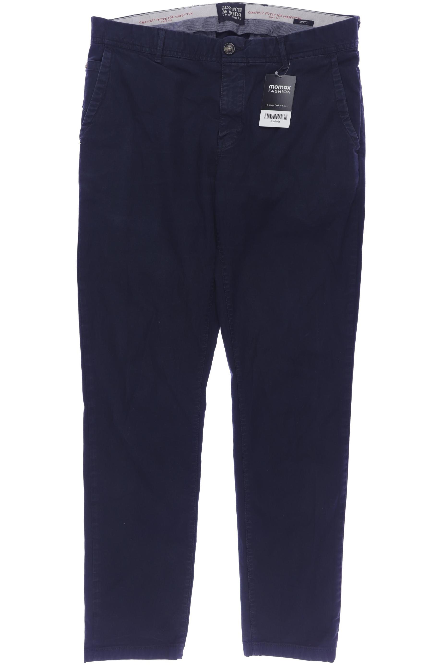 

Scotch & Soda Herren Stoffhose, marineblau, Gr. 32