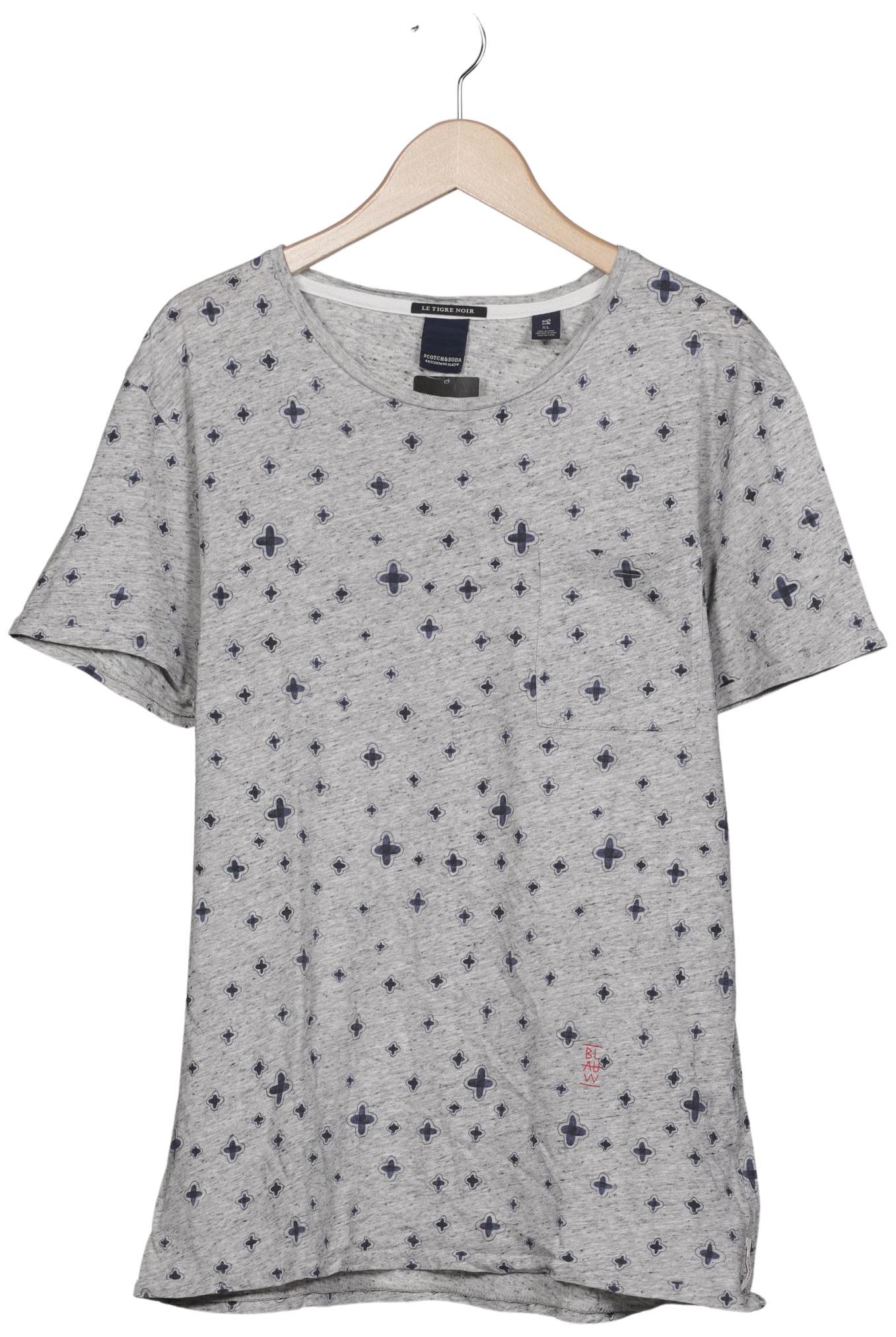 

Scotch & Soda Herren T-Shirt, grau, Gr. 54