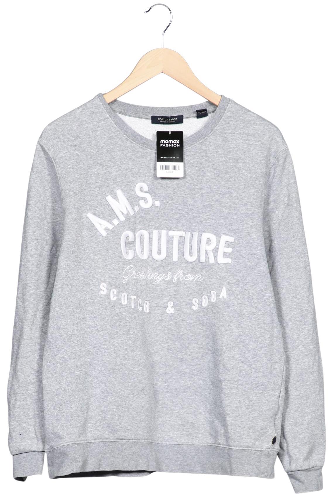 

Scotch & Soda Herren Sweatshirt, grau, Gr. 56