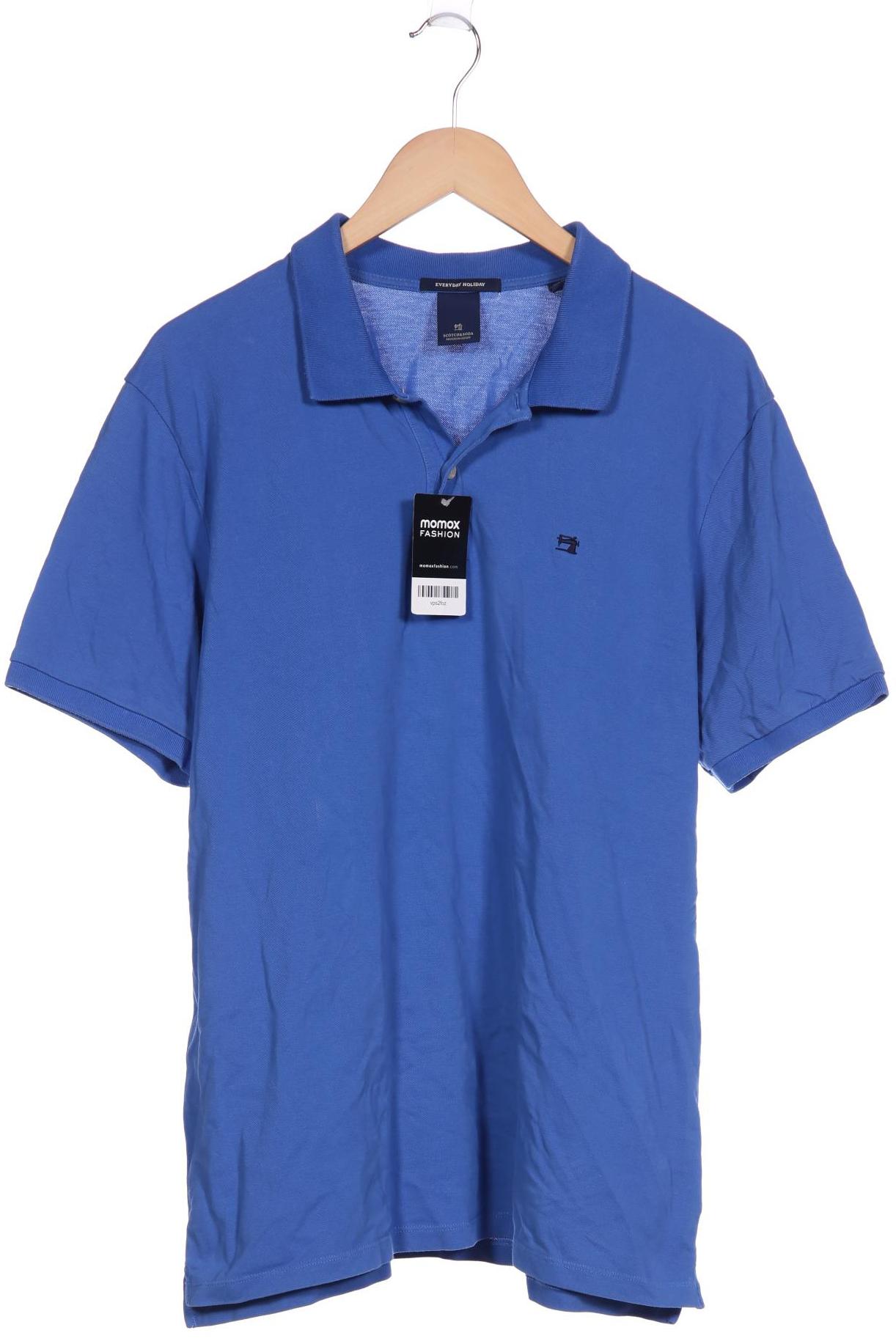 

Scotch & Soda Herren Poloshirt, blau, Gr. 54