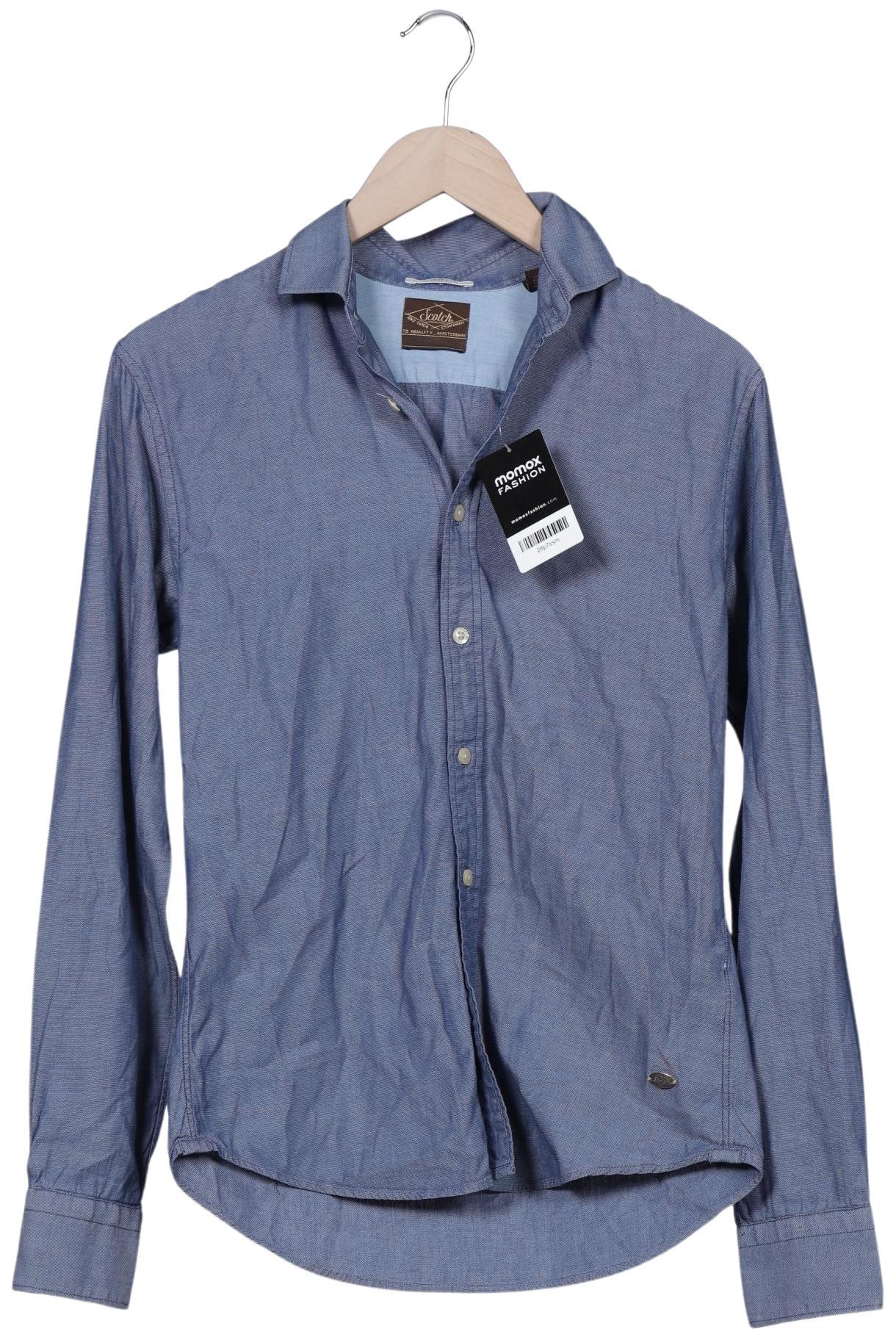 

Scotch & Soda Herren Hemd, blau, Gr. 46